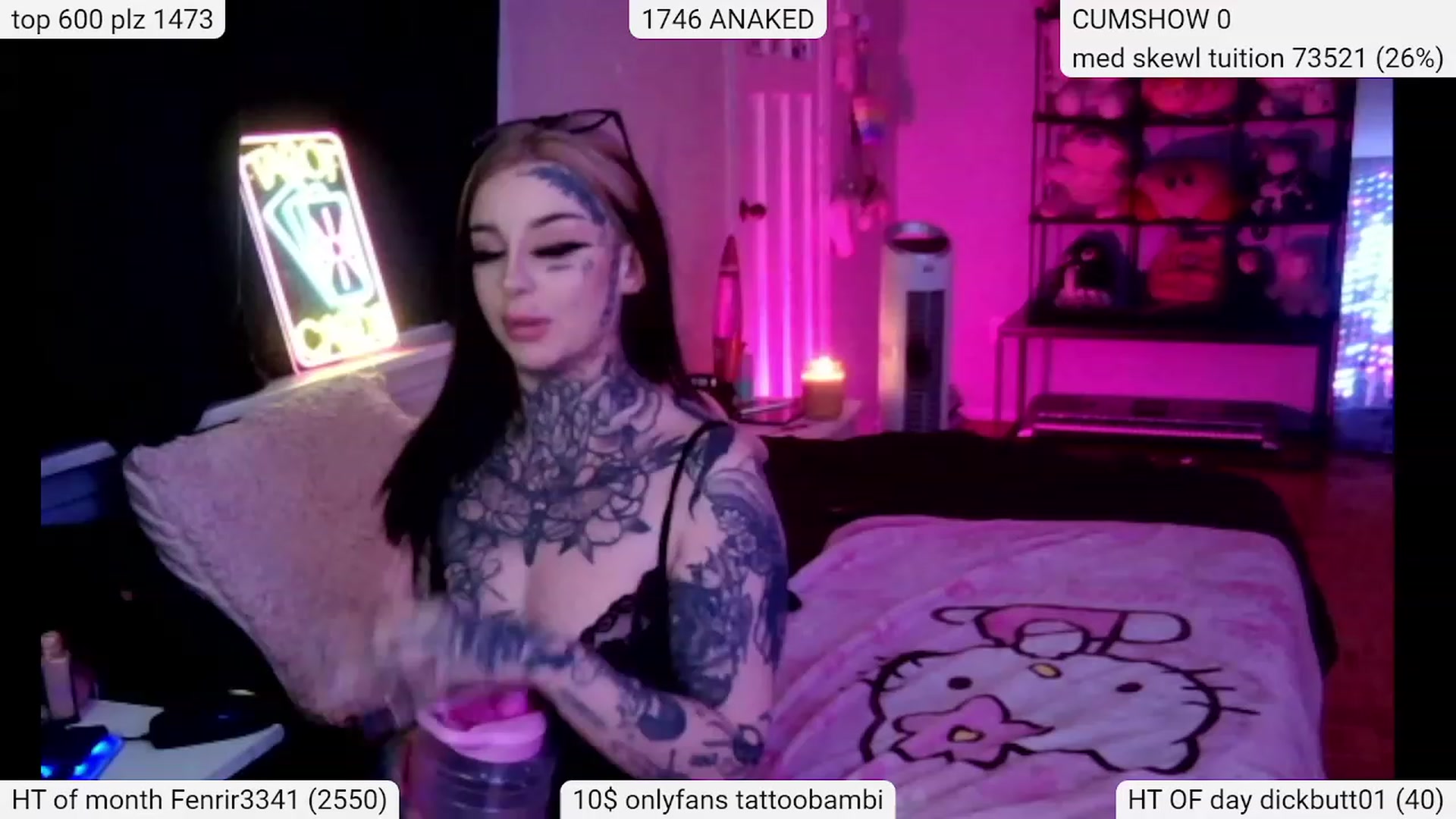 Gallery image thumbnail from Tattoobambi's myfreecams stream on, 03/06/2024, 01:34 image 14 of 20