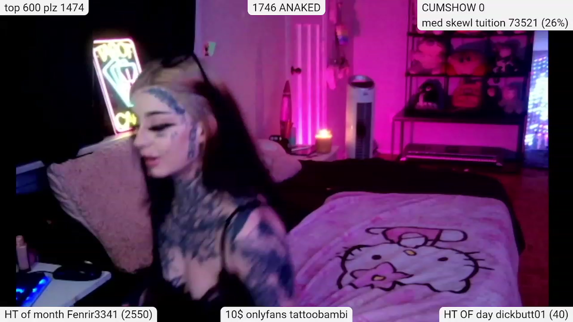 Gallery image thumbnail from Tattoobambi's myfreecams stream on, 03/06/2024, 01:34 image 18 of 20