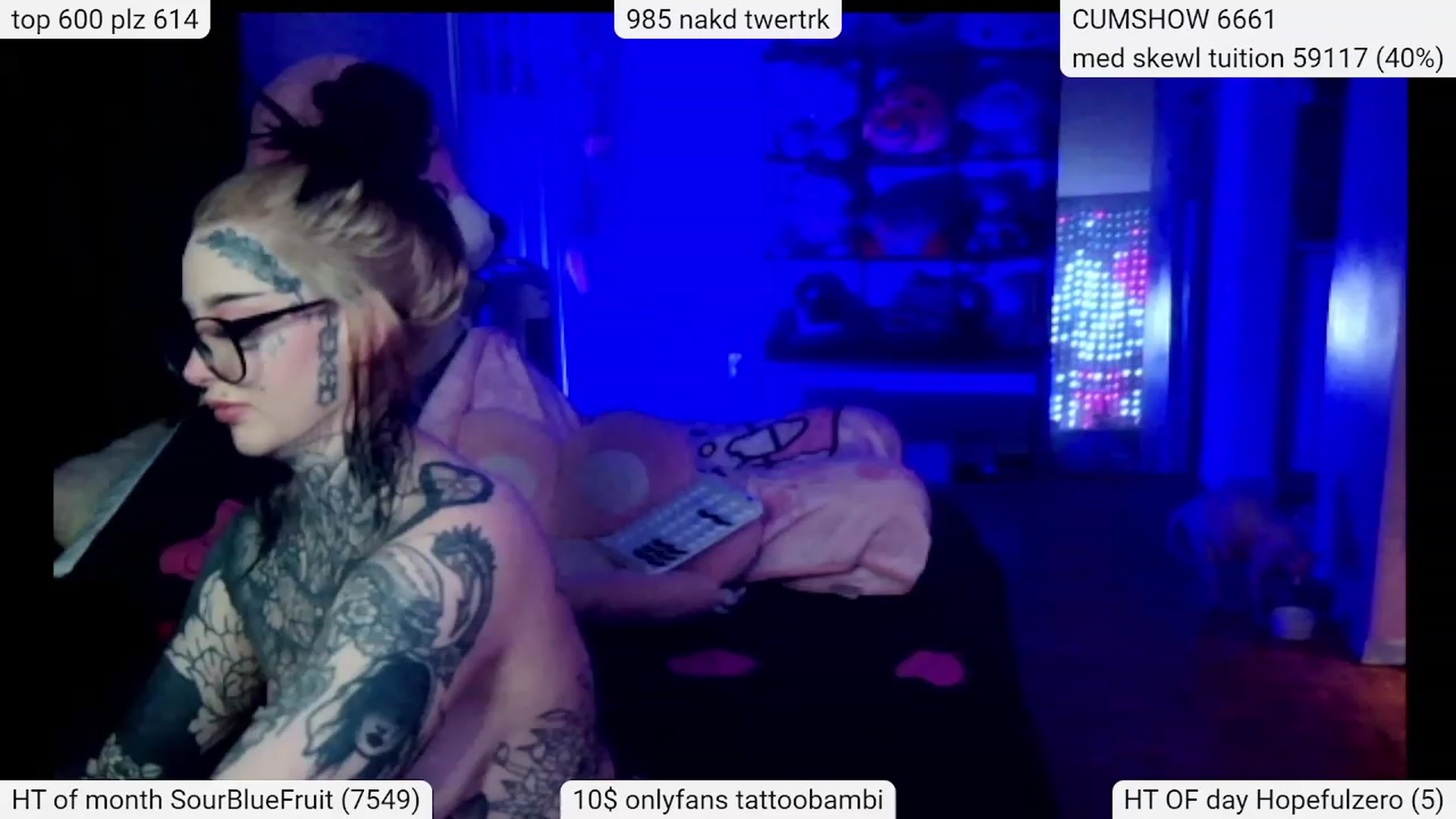 Gallery image thumbnail from Tattoobambi's myfreecams stream on, 03/11/2024, 24:00 image 13 of 20