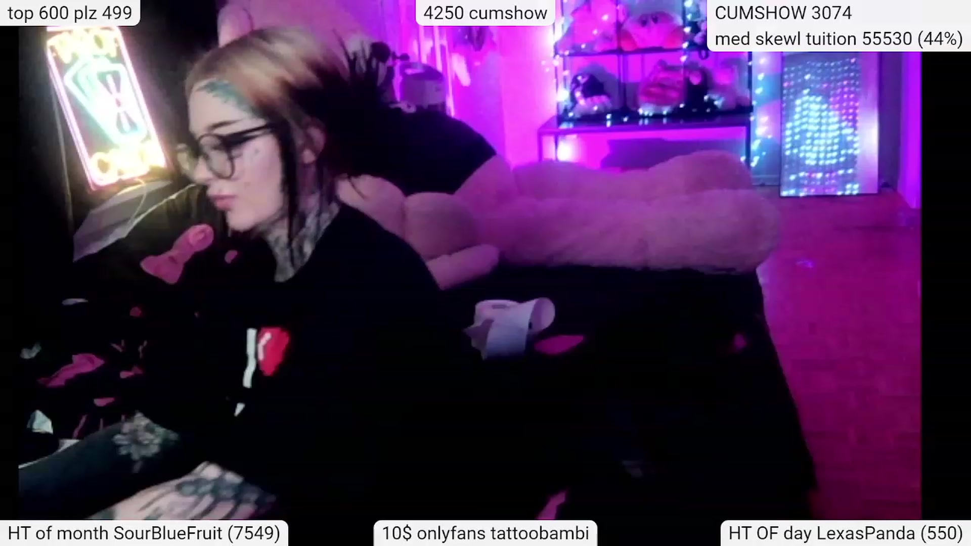 Gallery image thumbnail from Tattoobambi's myfreecams stream on, 03/12/2024, 06:08 image 19 of 20