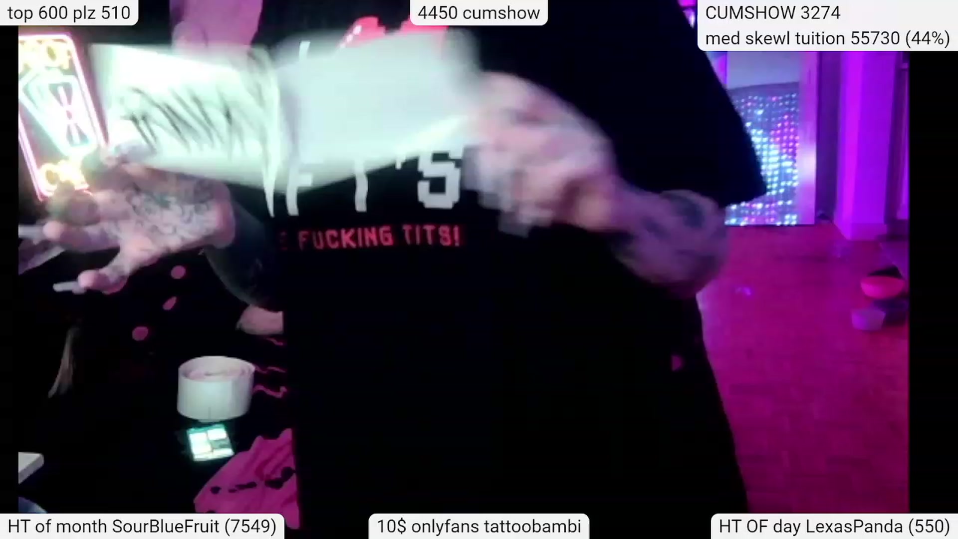 Gallery image thumbnail from Tattoobambi's myfreecams stream on, 03/12/2024, 06:08 image 8 of 20
