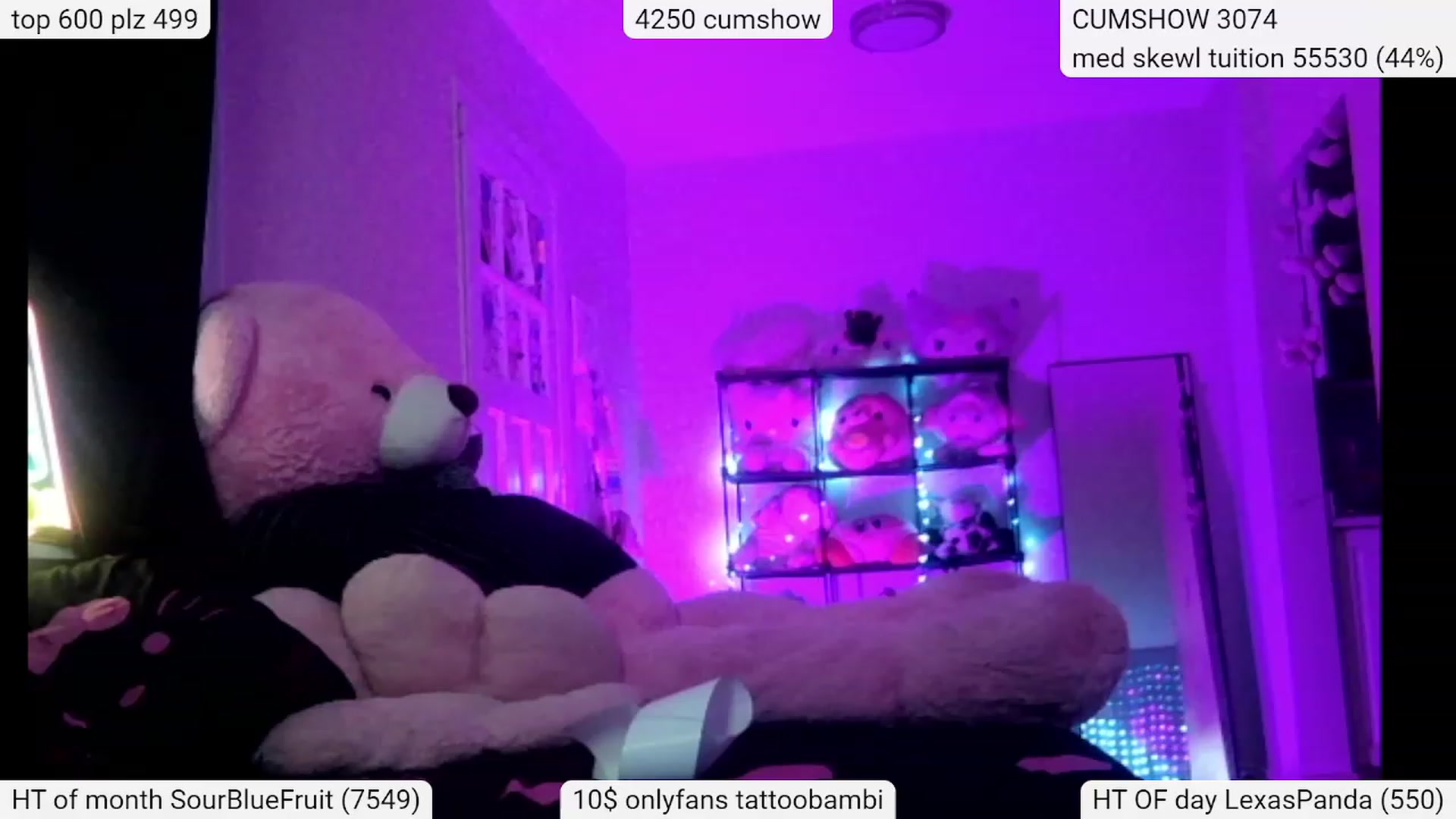 Gallery image thumbnail from Tattoobambi's myfreecams stream on, 03/12/2024, 06:08 image 20 of 20