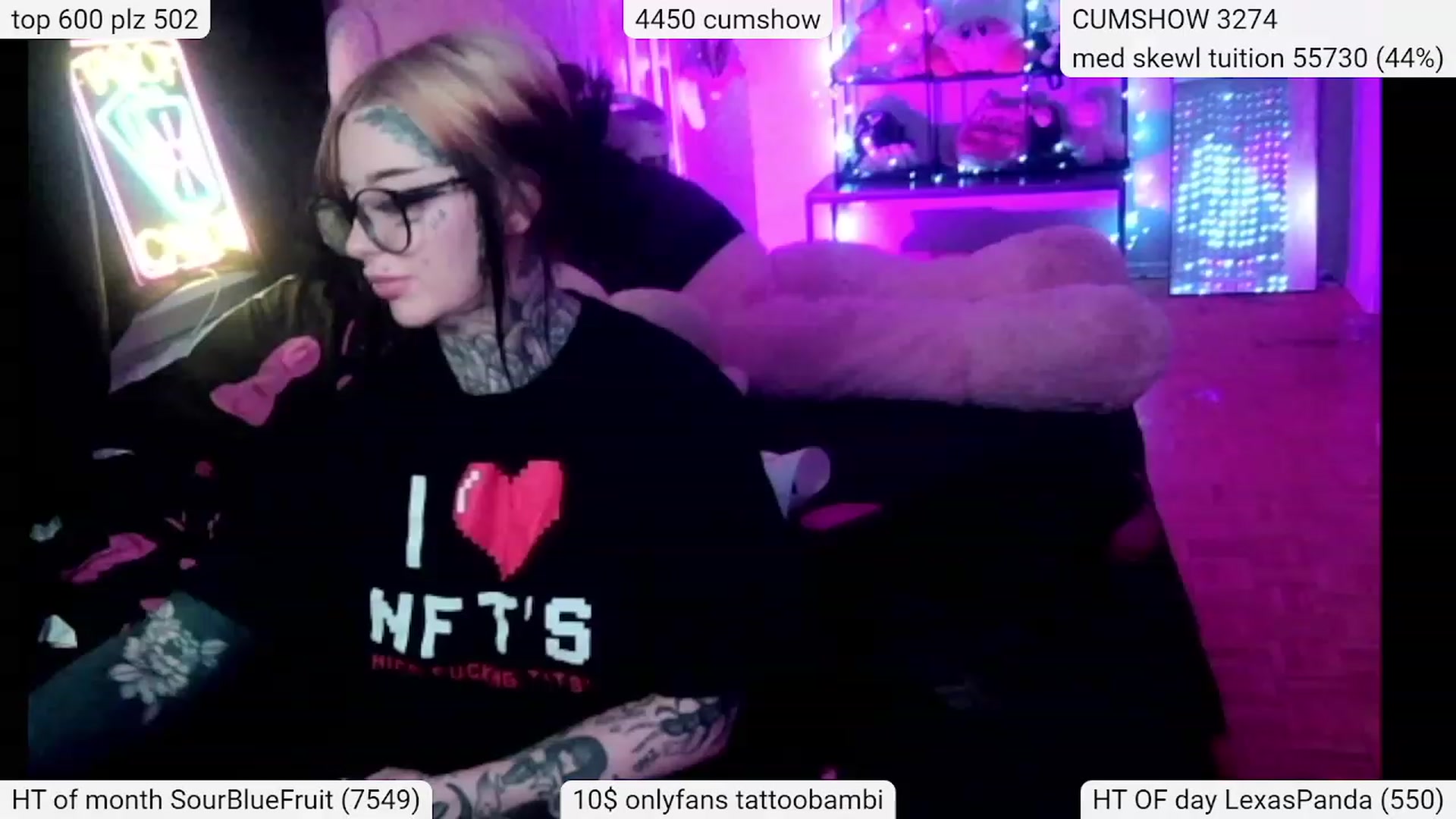 Gallery image thumbnail from Tattoobambi's myfreecams stream on, 03/12/2024, 06:08 image 18 of 20