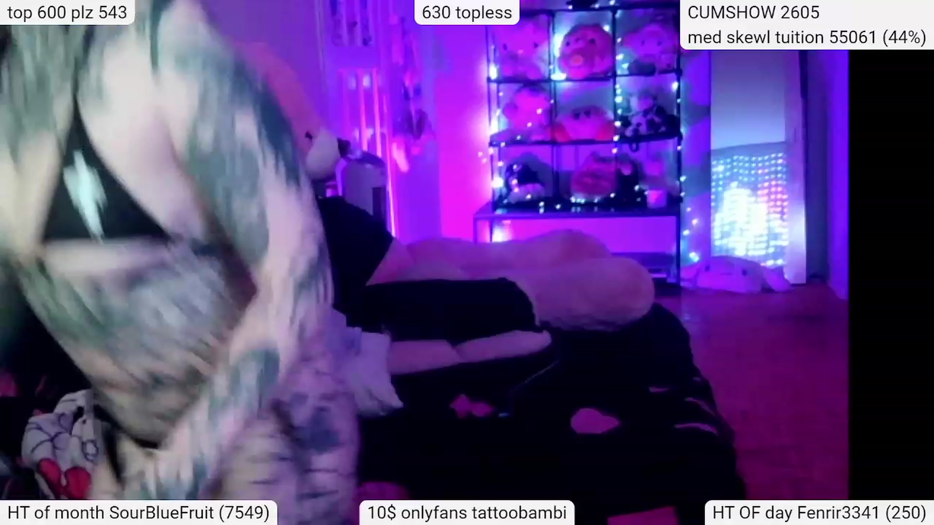 Gallery image thumbnail from Tattoobambi's myfreecams stream on, 03/14/2024, 02:23 image 11 of 20