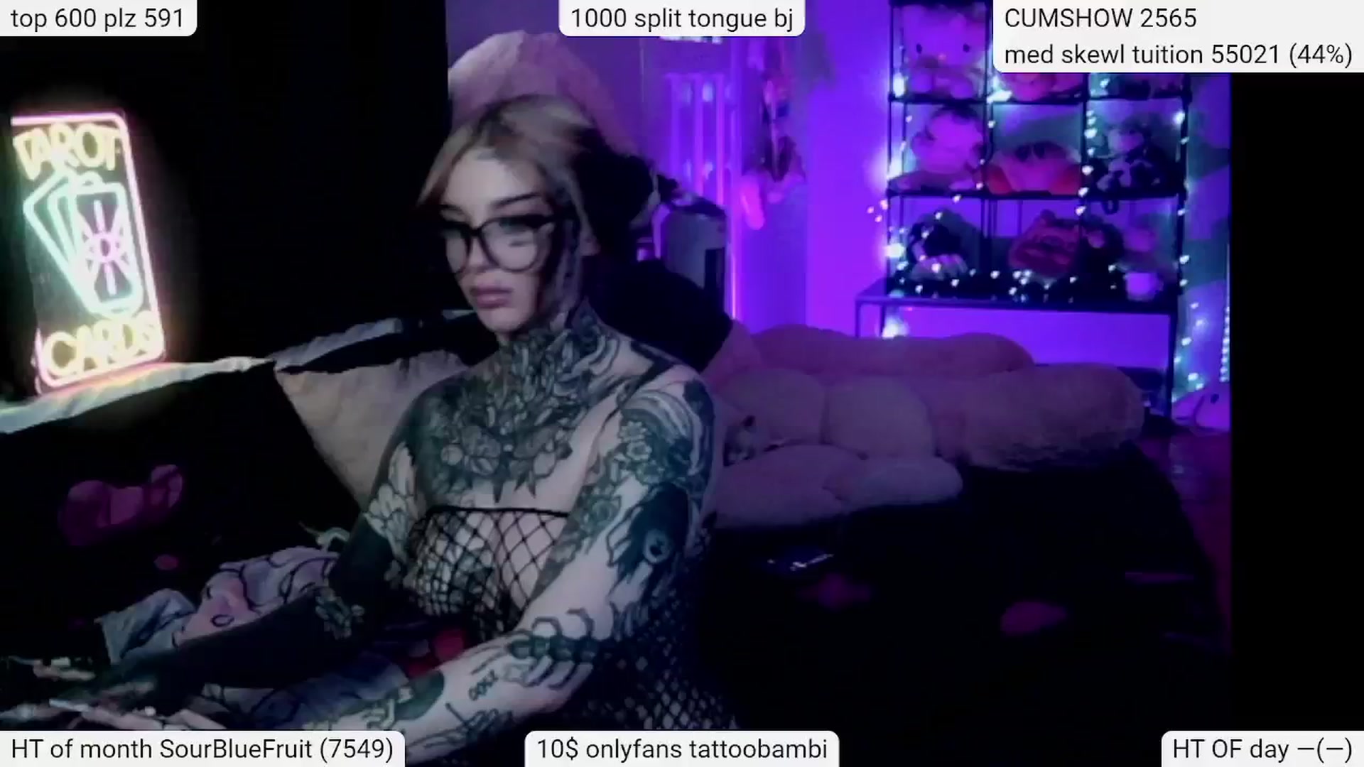 Gallery image thumbnail from Tattoobambi's myfreecams stream on, 03/14/2024, 22:31 image 3 of 20