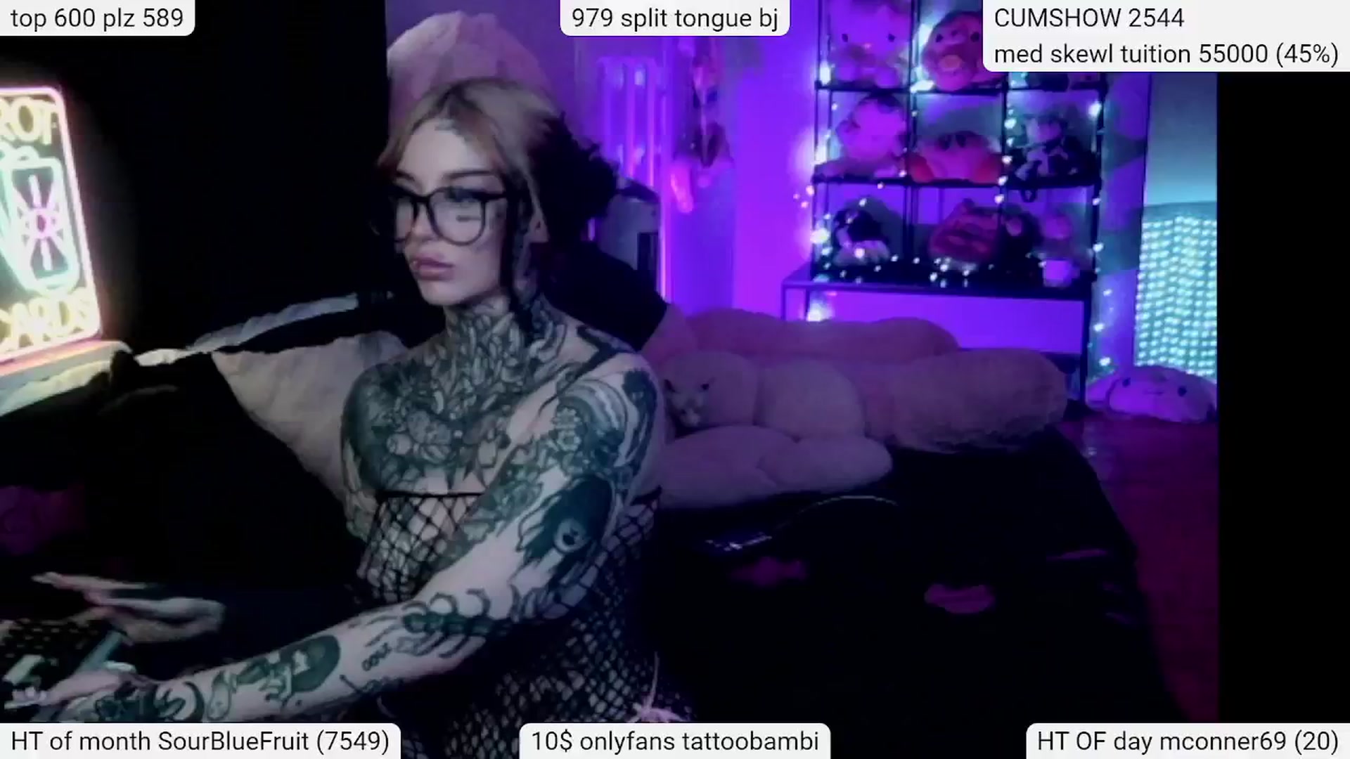 Gallery image thumbnail from Tattoobambi's myfreecams stream on, 03/14/2024, 22:31 image 11 of 20