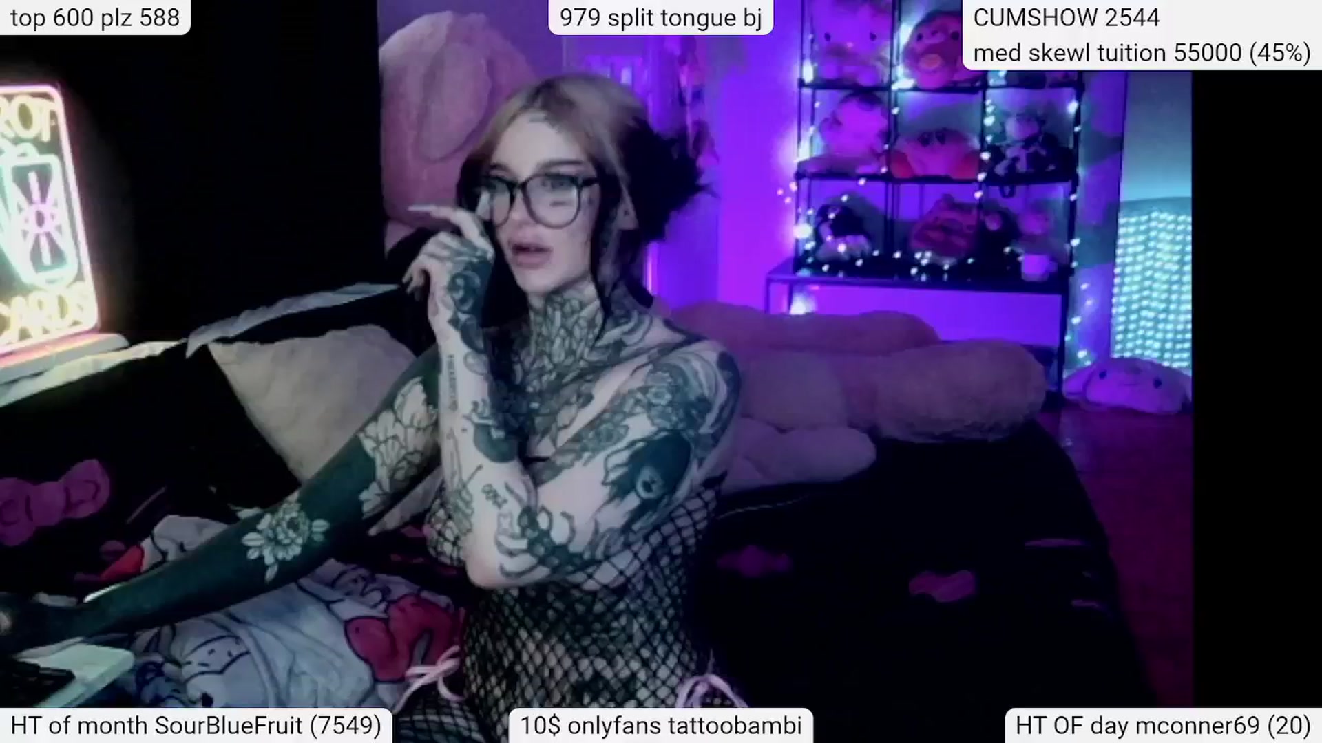 Gallery image thumbnail from Tattoobambi's myfreecams stream on, 03/14/2024, 22:31 image 19 of 20
