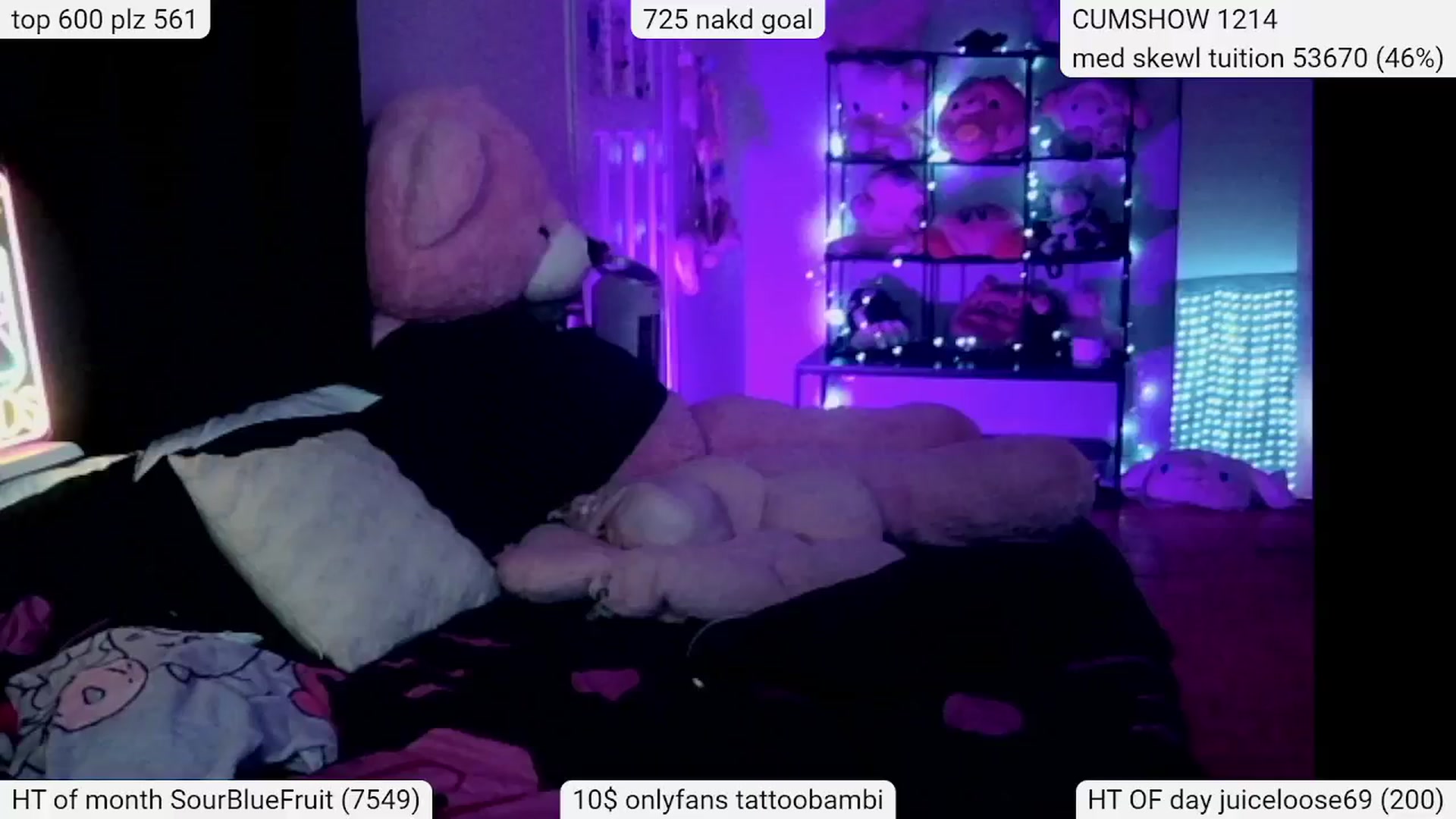 Gallery image thumbnail from Tattoobambi's myfreecams stream on, 03/15/2024, 24:40 image 20 of 20