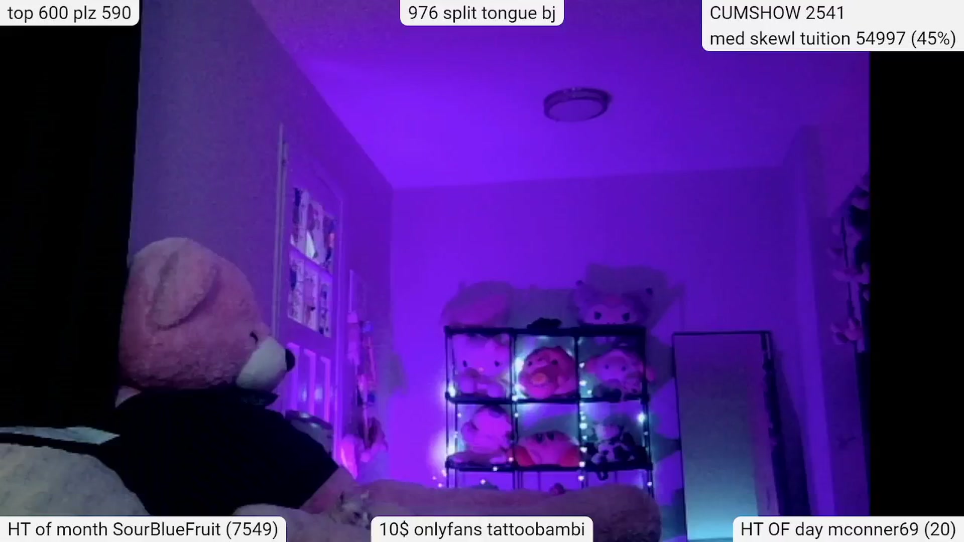 Gallery image thumbnail from Tattoobambi's myfreecams stream on, 03/15/2024, 24:40 image 4 of 20