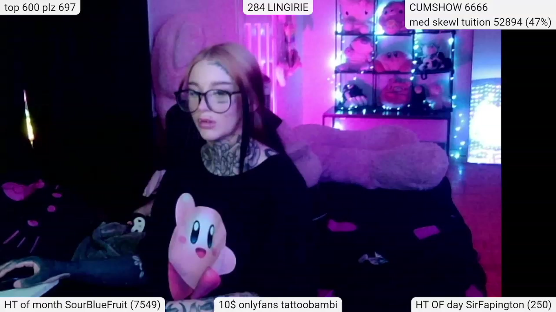 Gallery image thumbnail from Tattoobambi's myfreecams stream on, 03/17/2024, 03:00 image 11 of 20