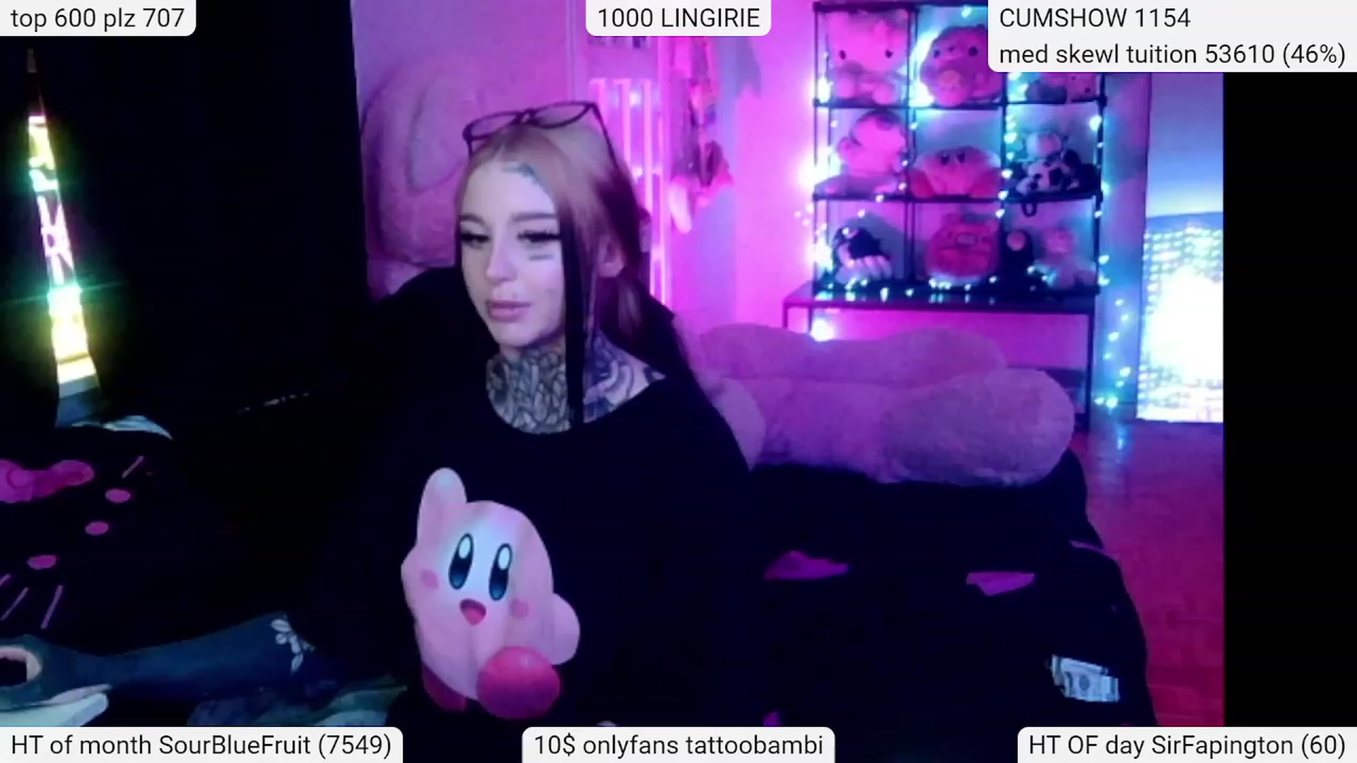 Gallery image thumbnail from Tattoobambi's myfreecams stream on, 03/17/2024, 03:00 image 2 of 20