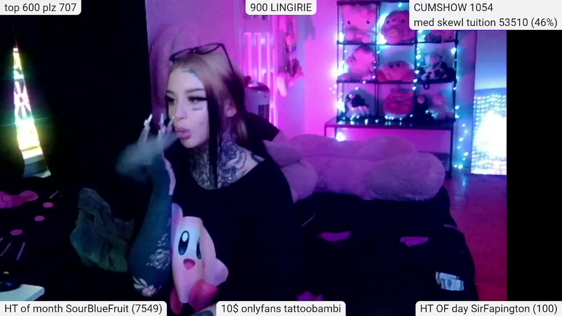 Gallery image thumbnail from Tattoobambi's myfreecams stream on, 03/17/2024, 03:00 image 3 of 20