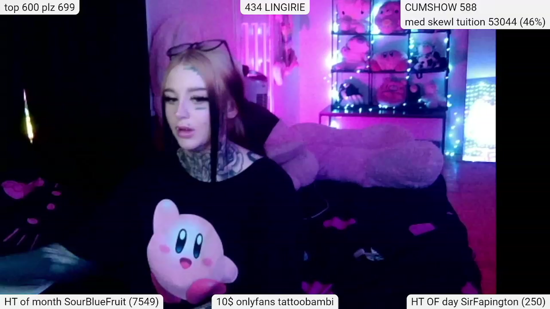 Gallery image thumbnail from Tattoobambi's myfreecams stream on, 03/17/2024, 03:00 image 10 of 20
