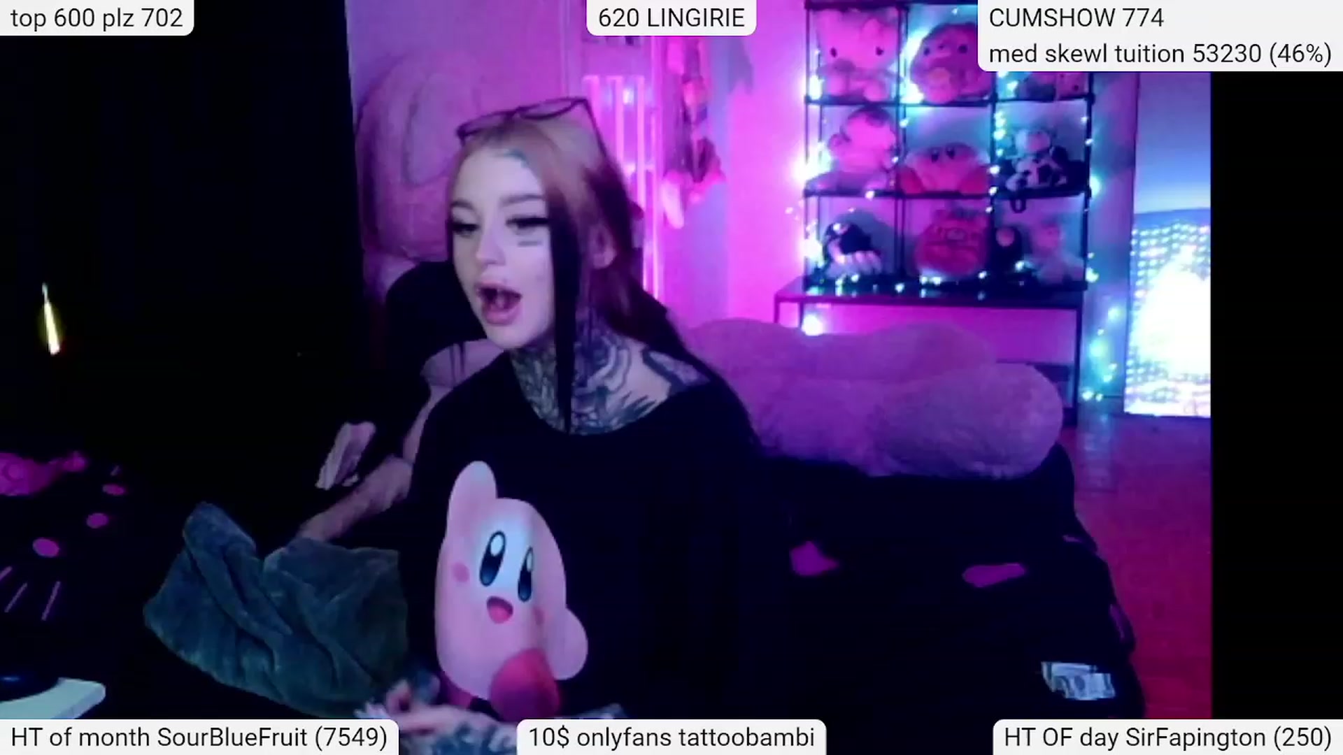 Gallery image thumbnail from Tattoobambi's myfreecams stream on, 03/17/2024, 03:00 image 4 of 20