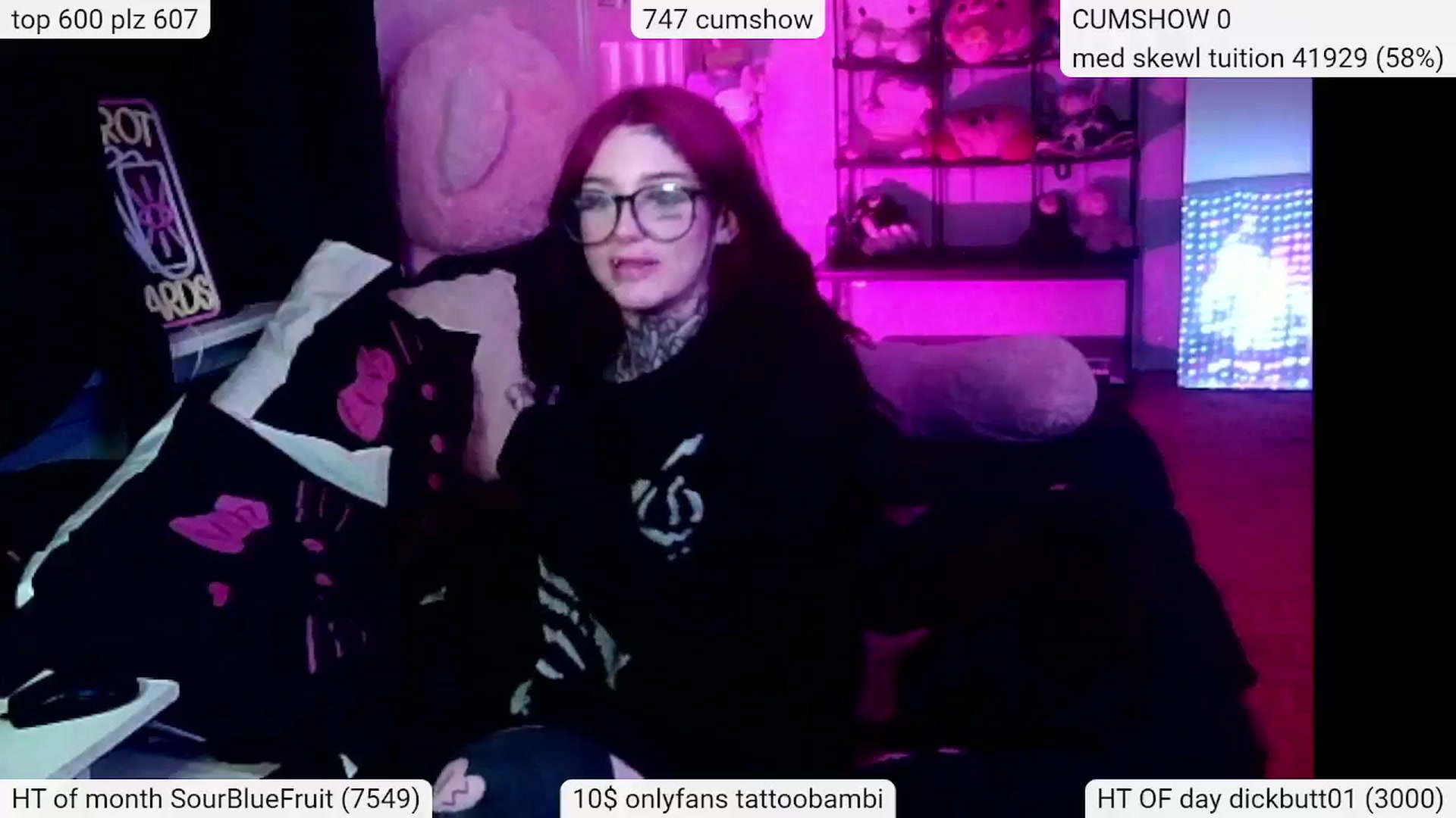 Gallery image thumbnail from Tattoobambi's myfreecams stream on, 03/21/2024, 04:52 image 4 of 20
