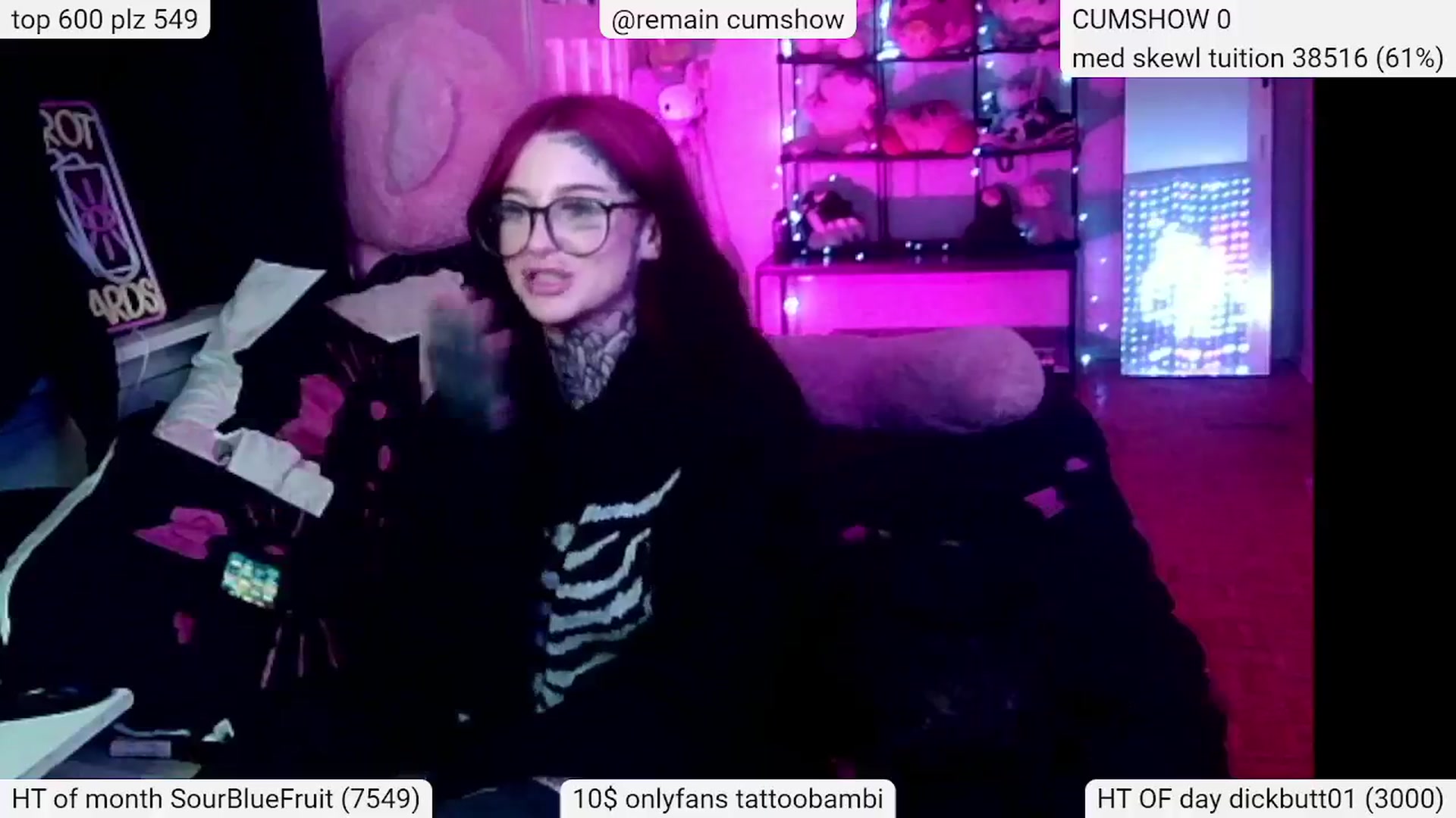 Gallery image thumbnail from Tattoobambi's myfreecams stream on, 03/21/2024, 04:52 image 20 of 20