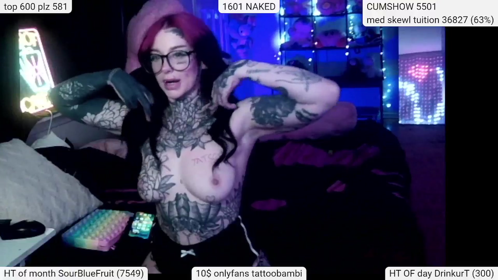 Gallery image thumbnail from Tattoobambi's myfreecams stream on, 03/23/2024, 03:45 image 19 of 20