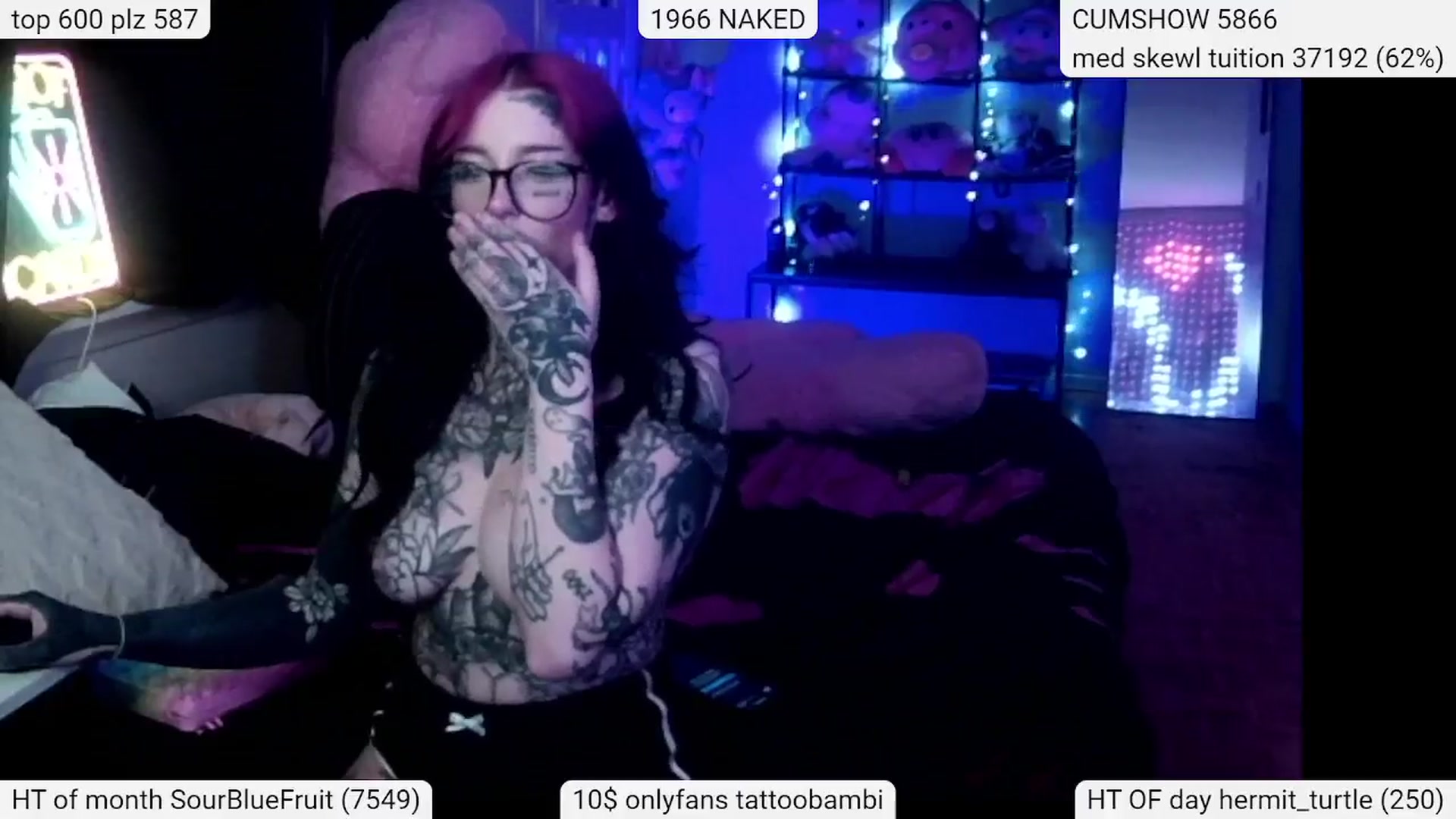 Gallery image thumbnail from Tattoobambi's myfreecams stream on, 03/23/2024, 03:45 image 15 of 20