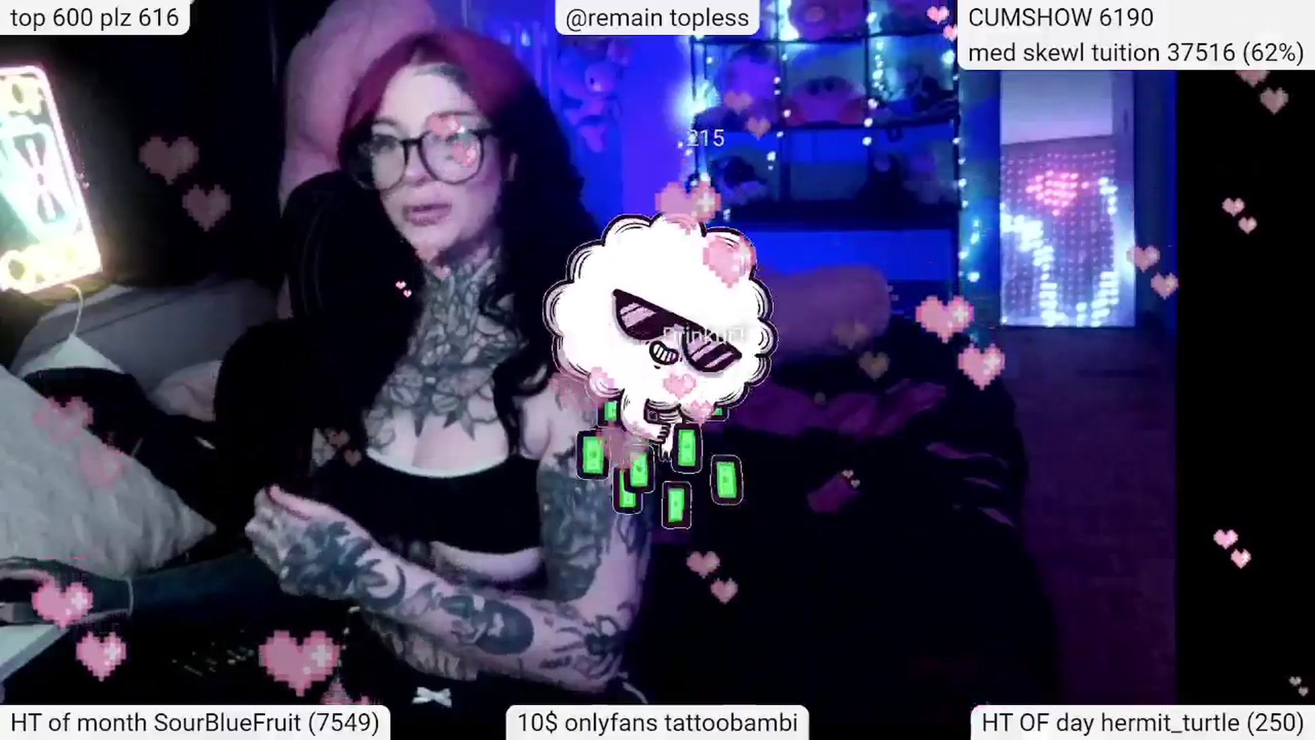 Gallery image thumbnail from Tattoobambi's myfreecams stream on, 03/23/2024, 03:45 image 6 of 20
