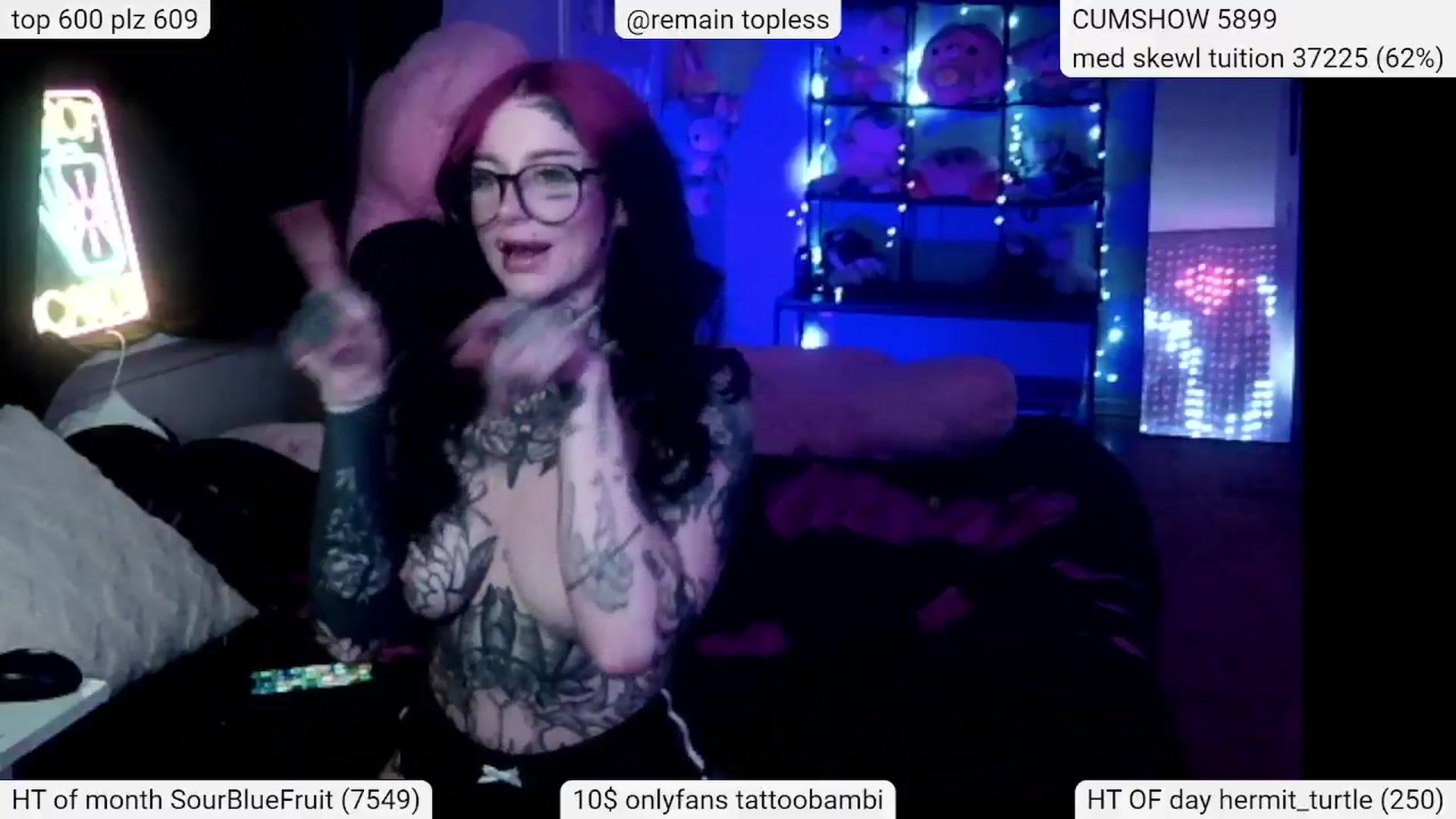 Gallery image thumbnail from Tattoobambi's myfreecams stream on, 03/23/2024, 03:45 image 8 of 20