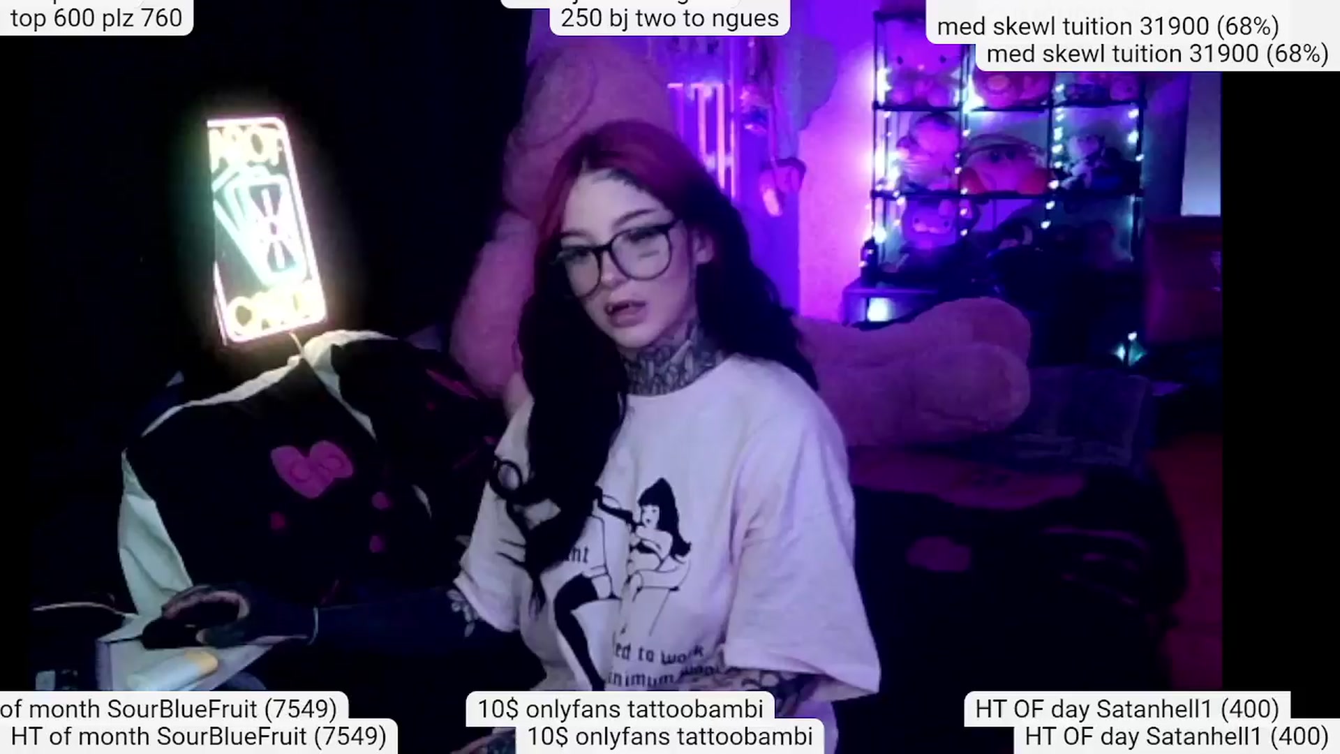 Gallery image thumbnail from Tattoobambi's myfreecams stream on, 03/31/2024, 01:14 image 9 of 20