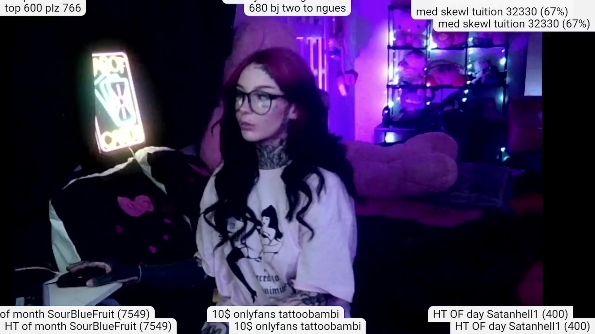Gallery image thumbnail from Tattoobambi's myfreecams stream on, 03/31/2024, 01:14 image 2 of 20