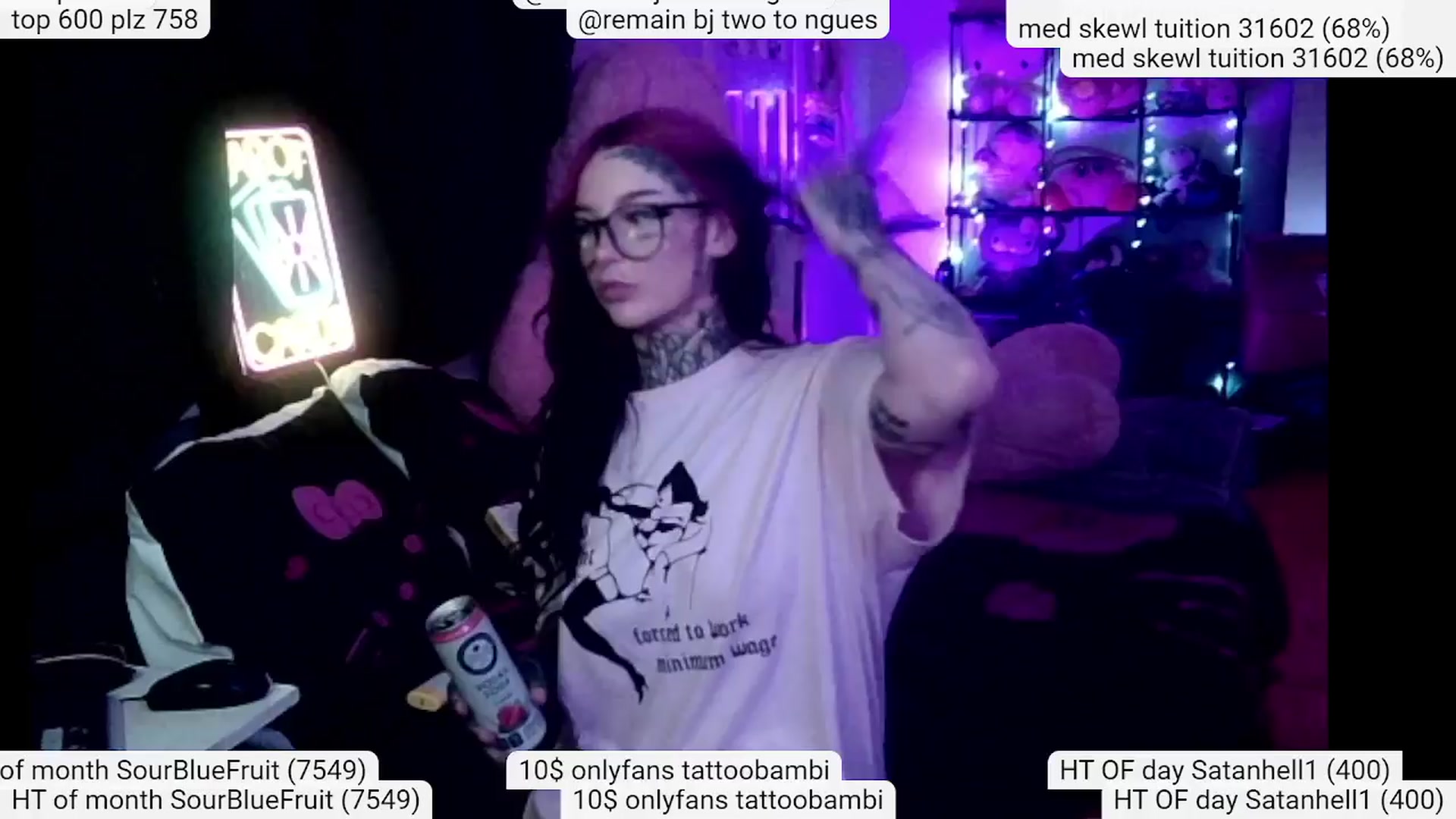 Gallery image thumbnail from Tattoobambi's myfreecams stream on, 03/31/2024, 01:14 image 15 of 20