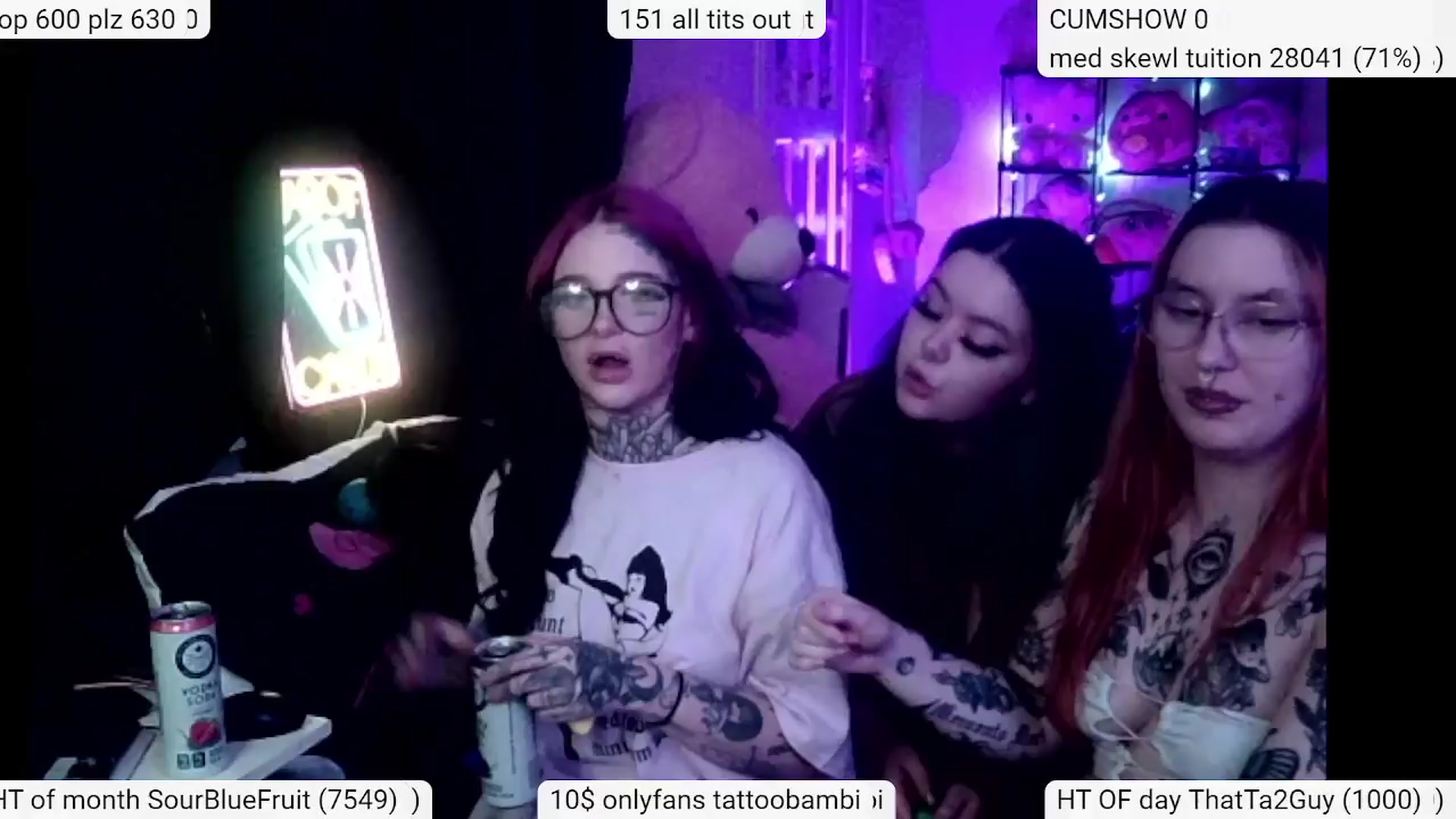 Gallery image thumbnail from Tattoobambi's myfreecams stream on, 03/31/2024, 02:52 image 19 of 20
