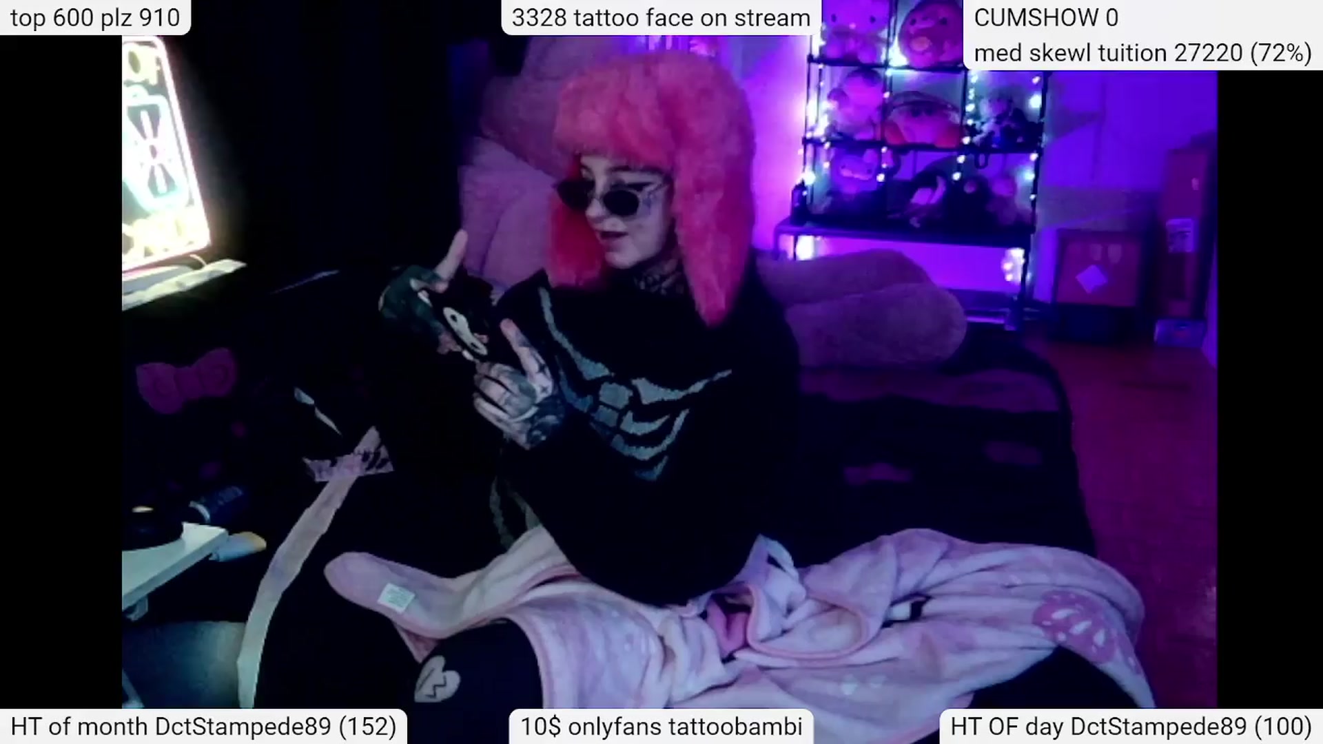 Gallery image thumbnail from Tattoobambi's myfreecams stream on, 04/03/2024, 04:22 image 13 of 20