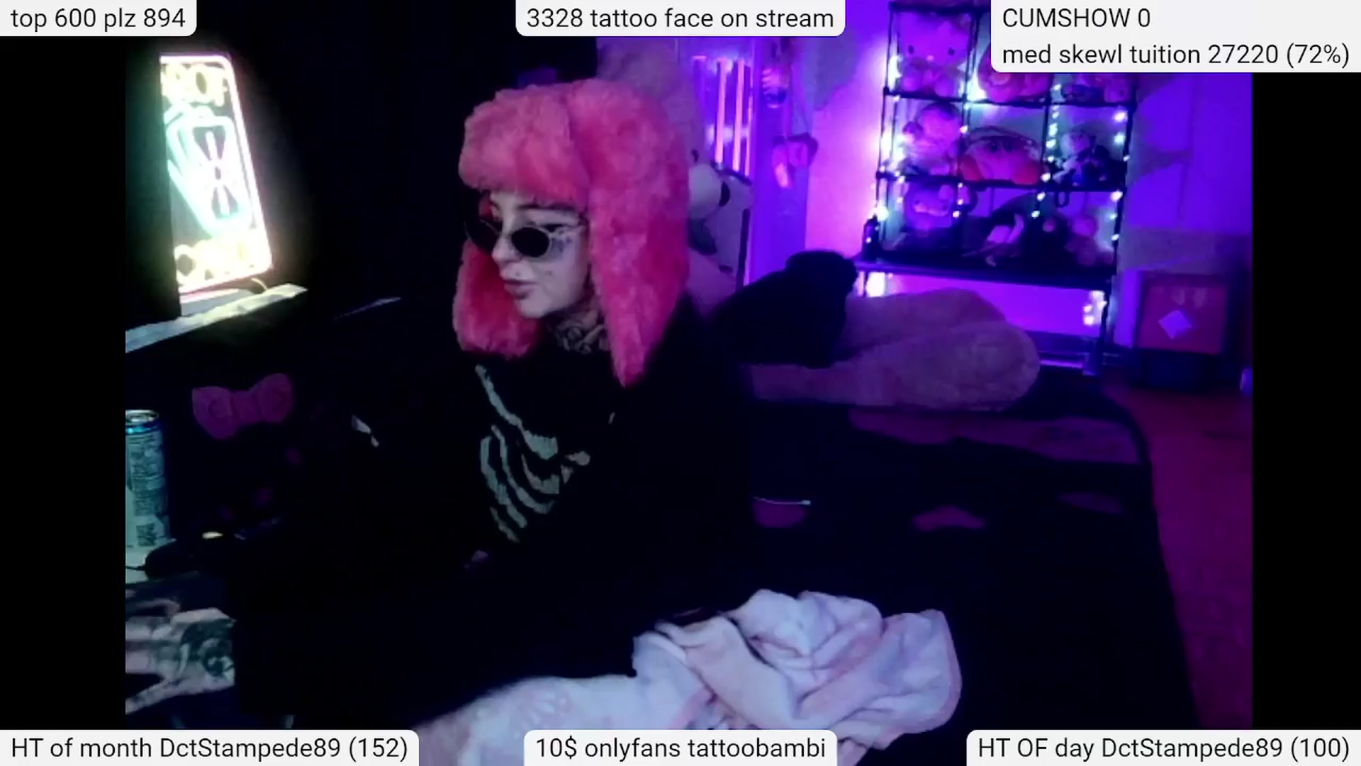 Gallery image thumbnail from Tattoobambi's myfreecams stream on, 04/03/2024, 04:22 image 14 of 20