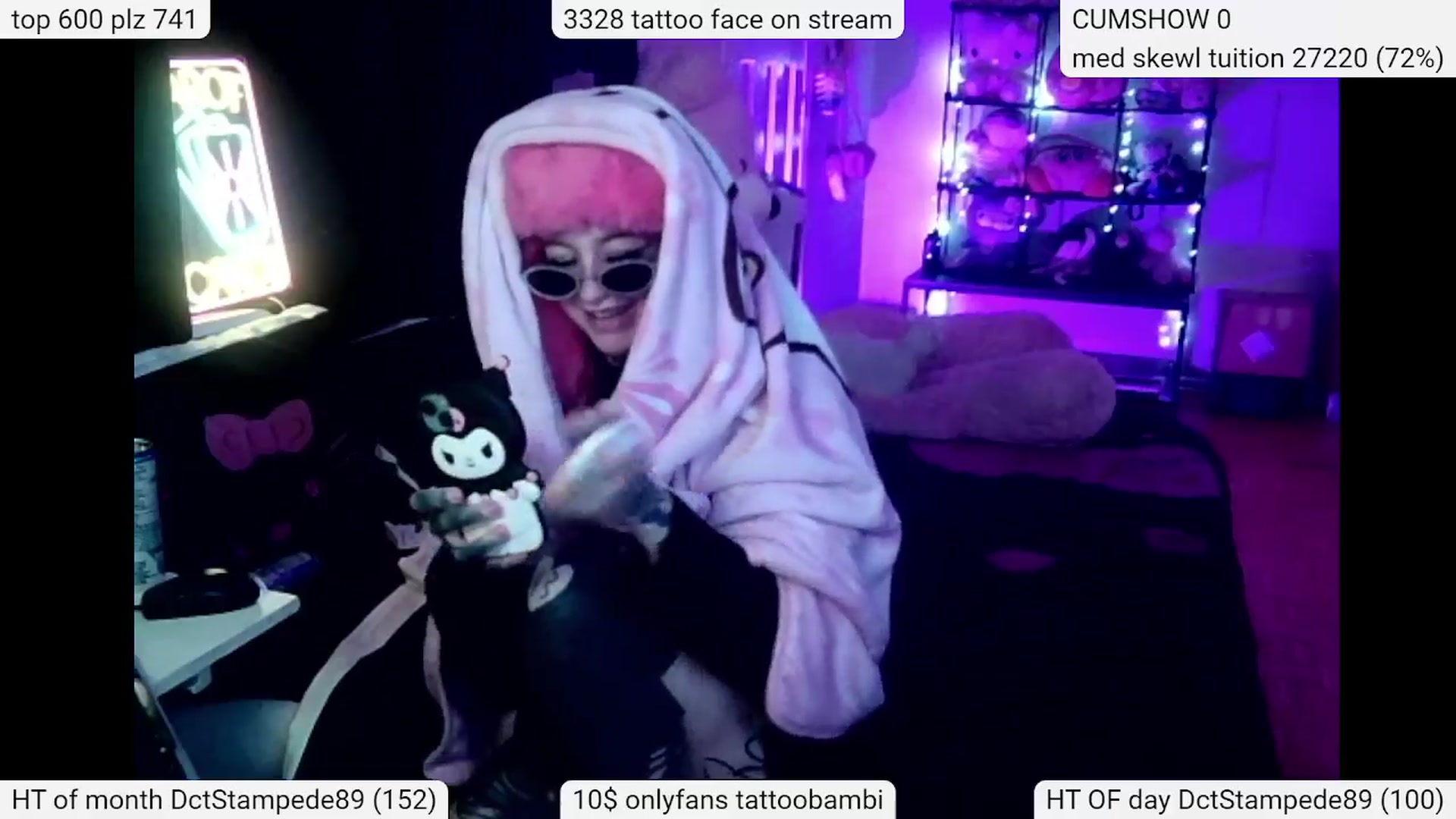 Gallery image thumbnail from Tattoobambi's myfreecams stream on, 04/03/2024, 04:22 image 17 of 20