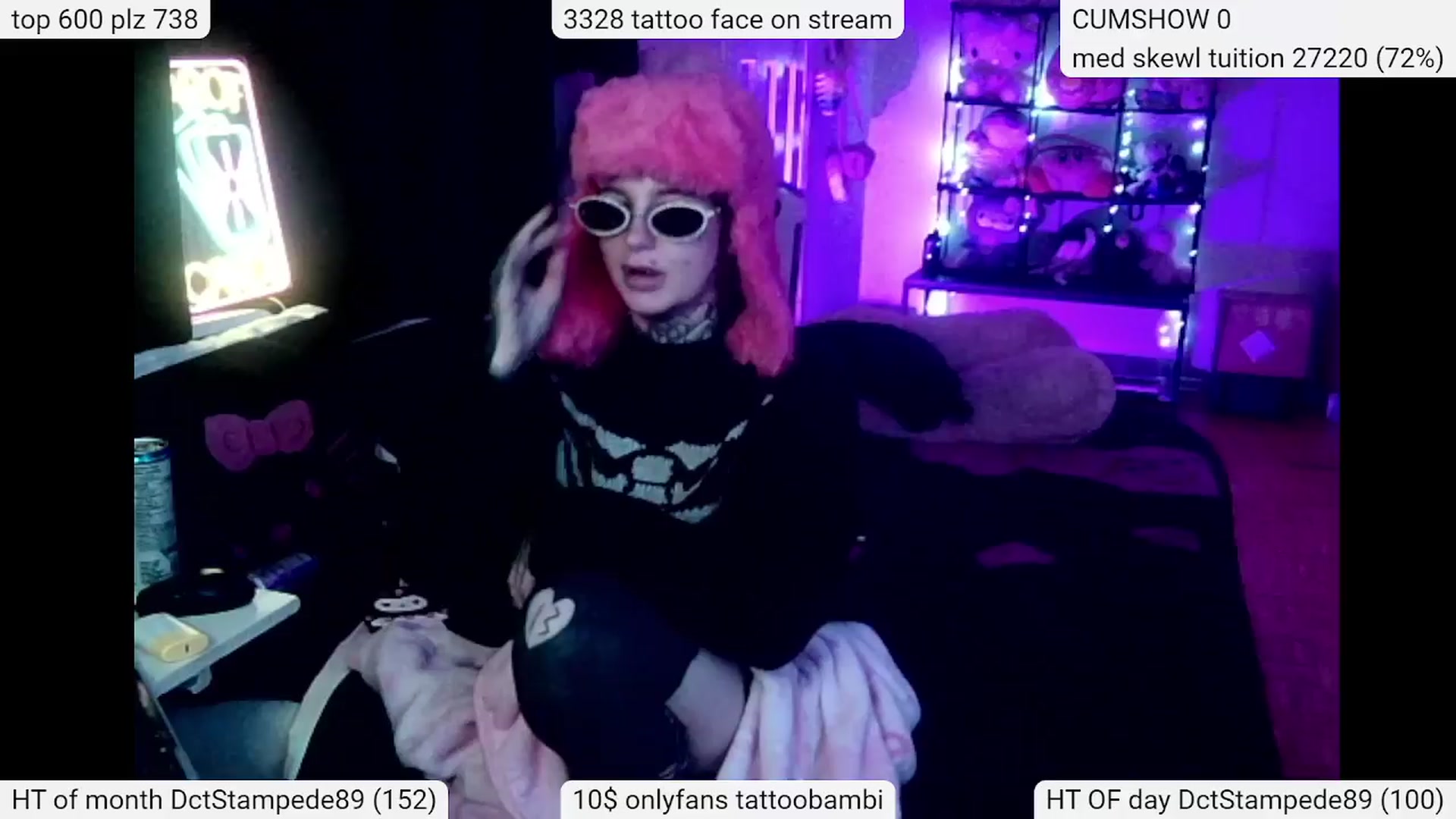 Gallery image thumbnail from Tattoobambi's myfreecams stream on, 04/03/2024, 04:22 image 15 of 20