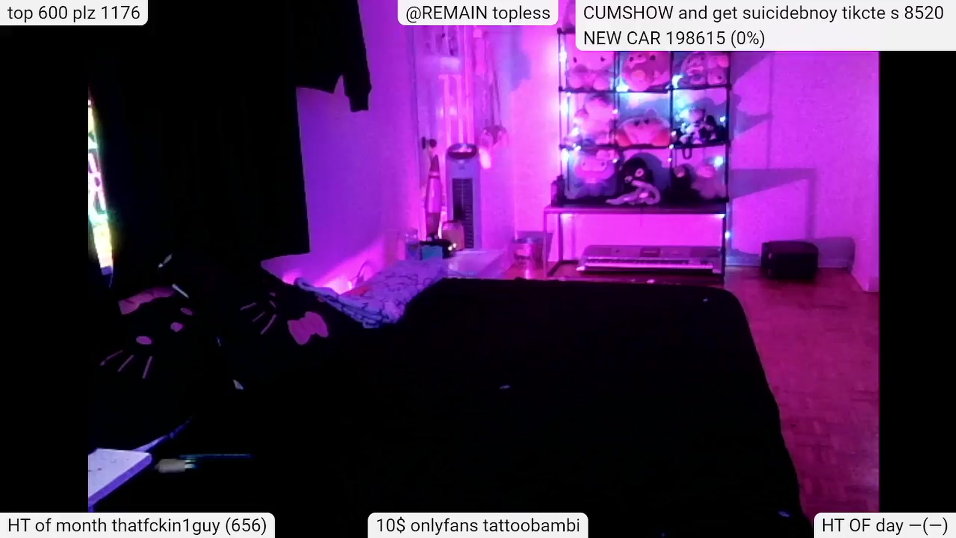 Gallery image thumbnail from Tattoobambi's myfreecams stream on, 04/10/2024, 03:03 image 1 of 20