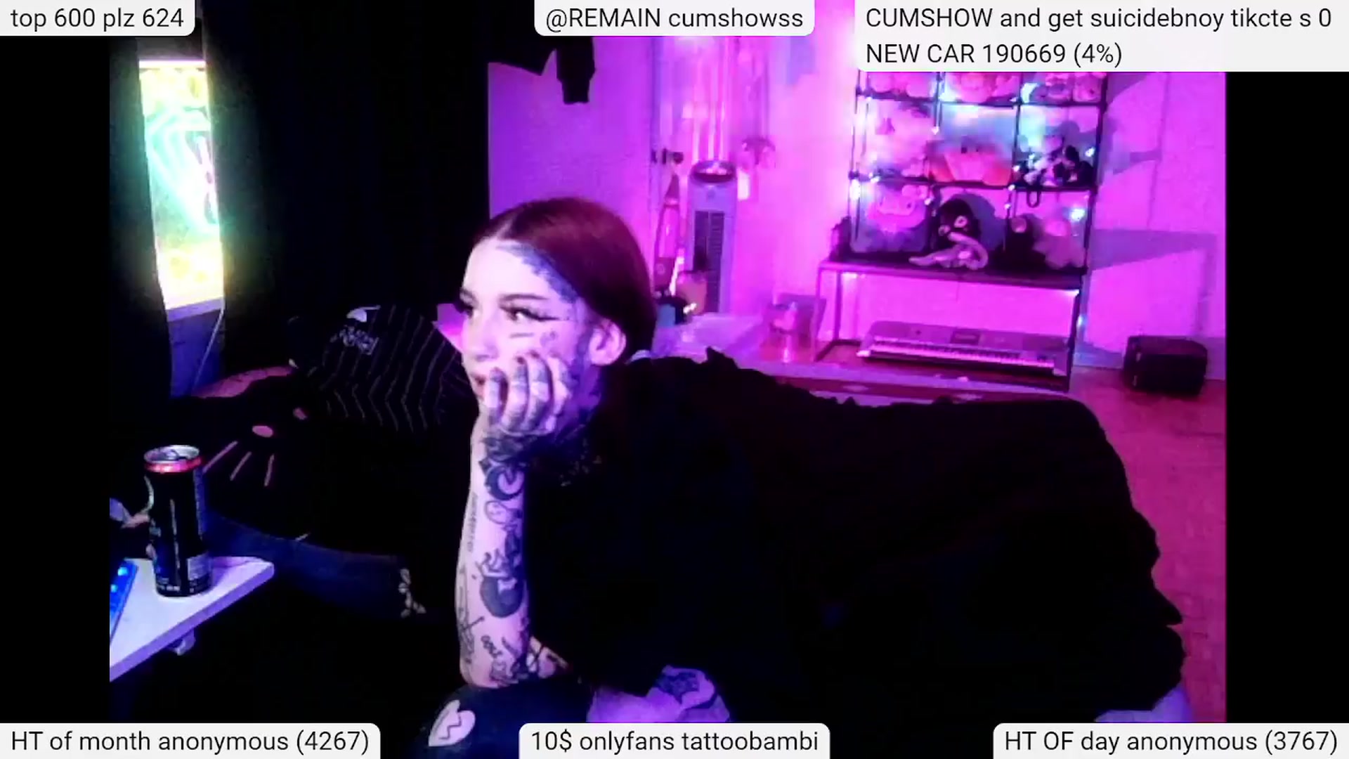 Gallery image thumbnail from Tattoobambi's myfreecams stream on, 04/10/2024, 05:58 image 20 of 20