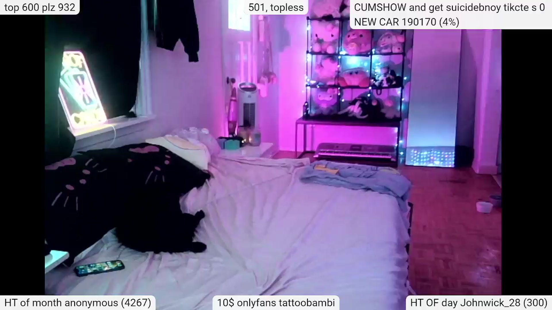 Gallery image thumbnail from Tattoobambi's myfreecams stream on, 04/13/2024, 20:37 image 5 of 20