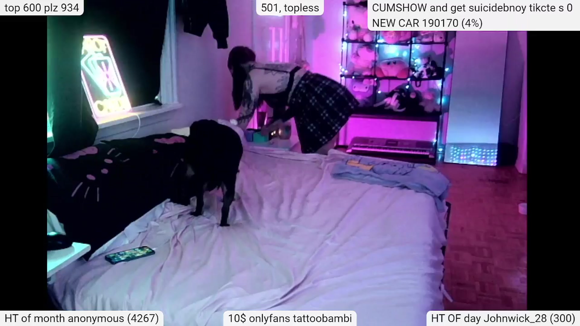 Gallery image thumbnail from Tattoobambi's myfreecams stream on, 04/13/2024, 20:37 image 11 of 20