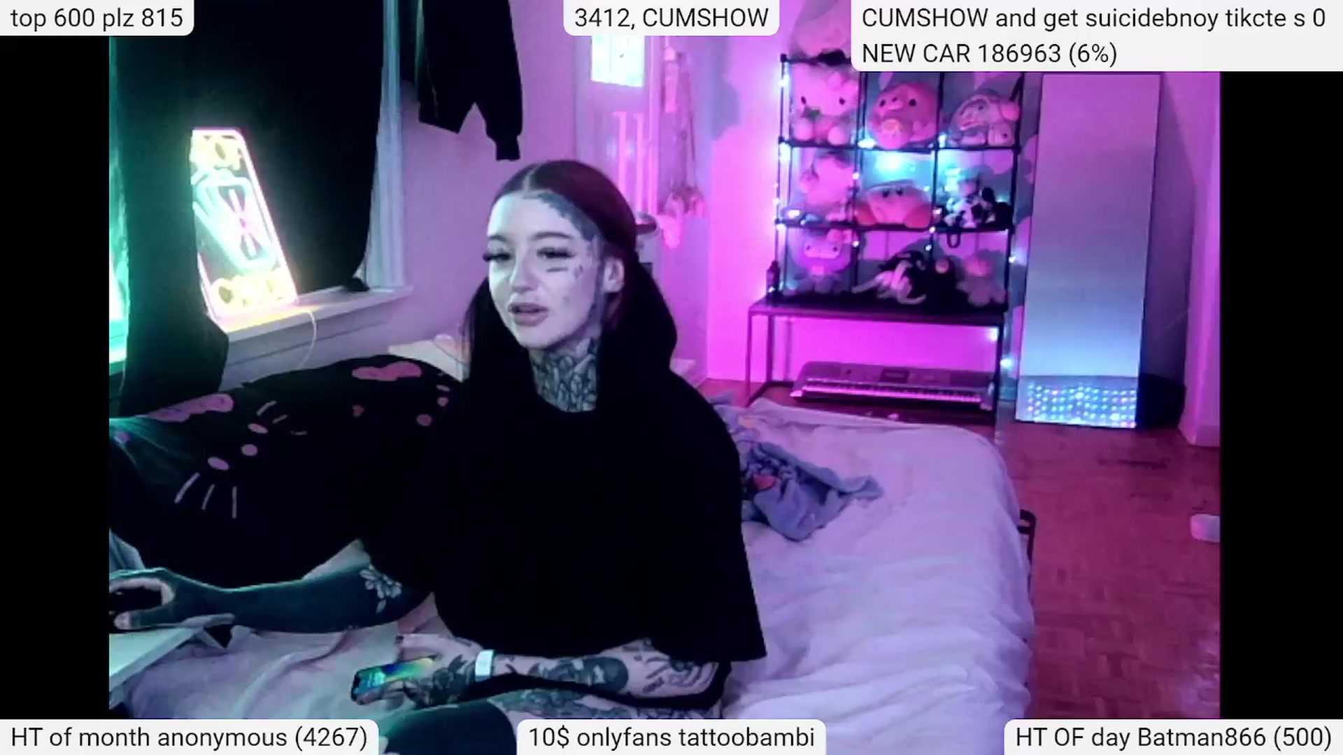 Gallery image thumbnail from Tattoobambi's myfreecams stream on, 04/13/2024, 22:42 image 13 of 20