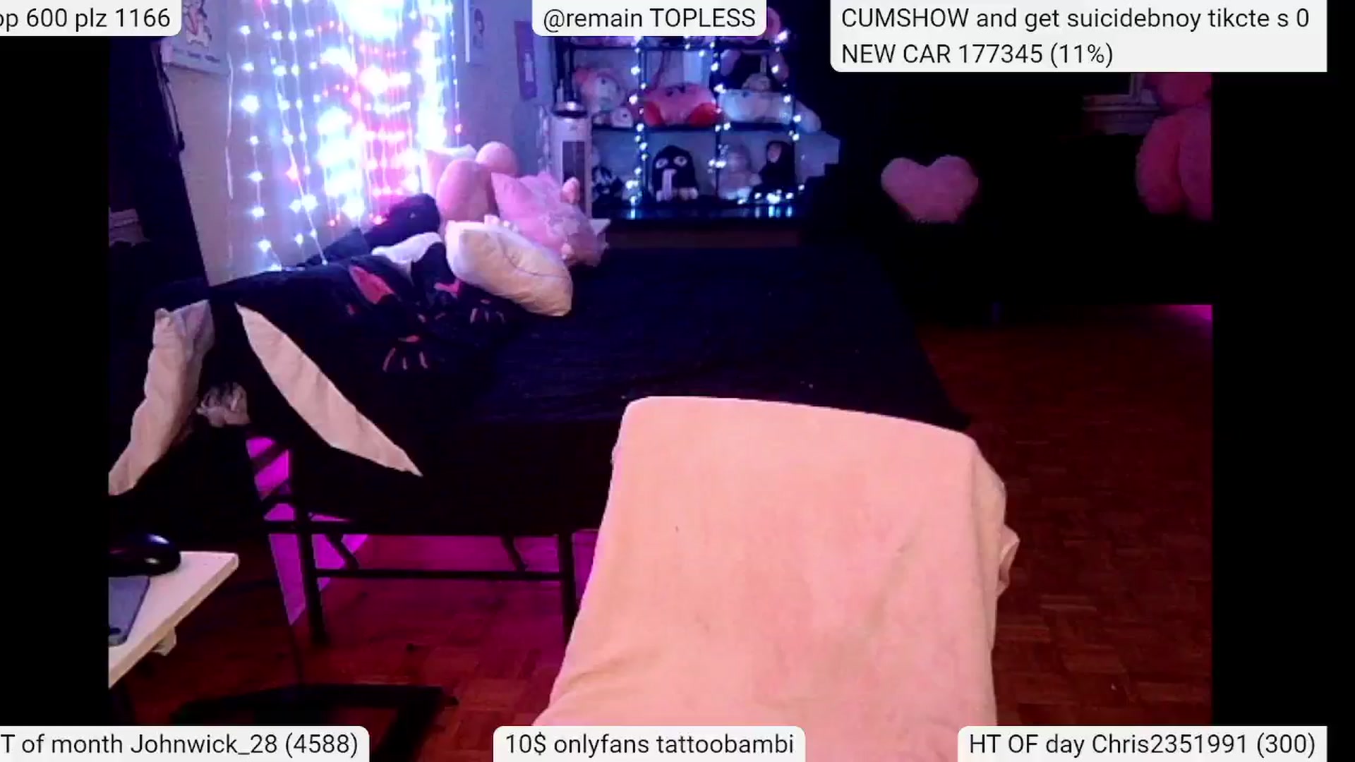 Gallery image thumbnail from Tattoobambi's myfreecams stream on, 04/25/2024, 02:33 image 16 of 20