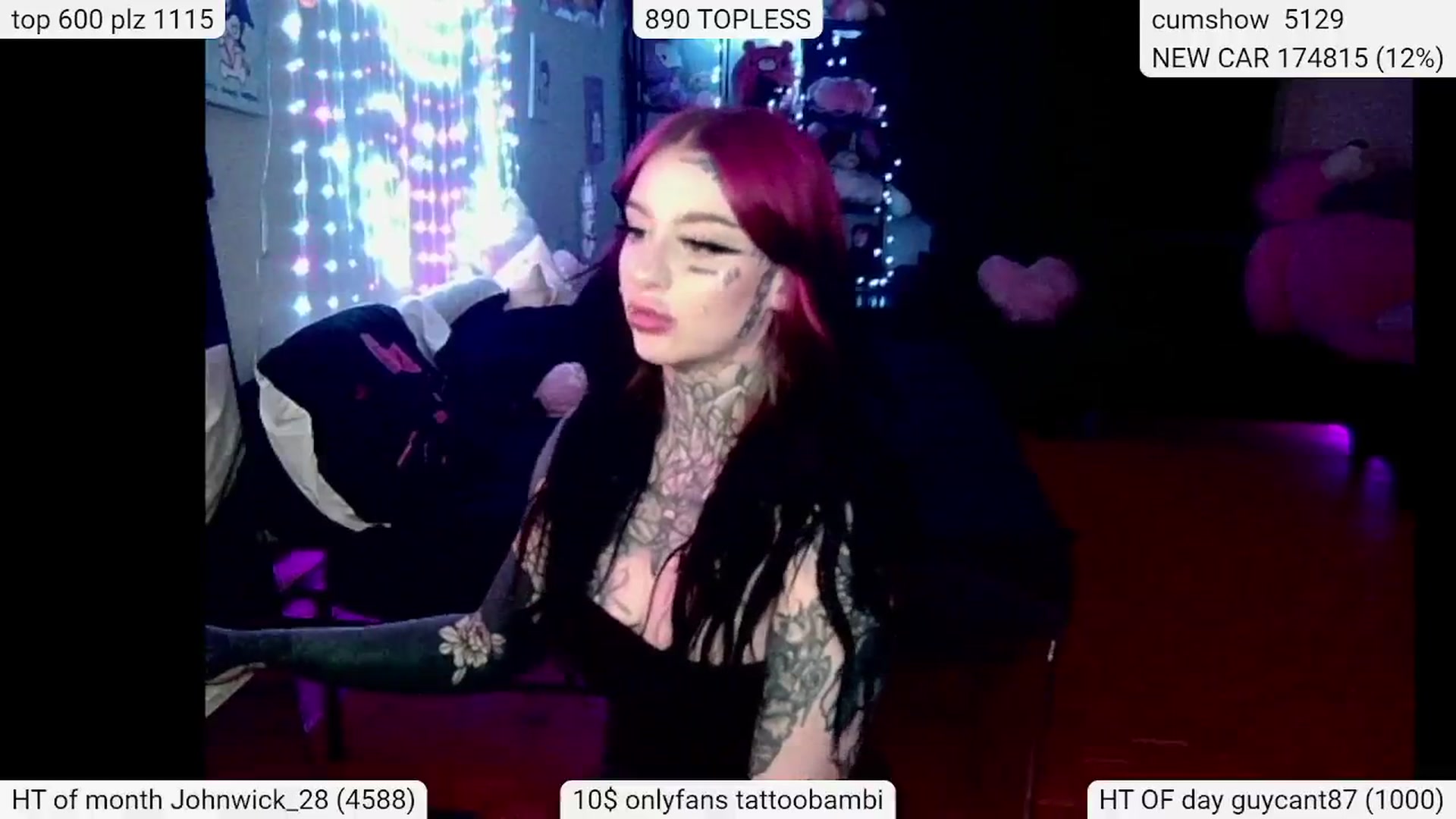 Gallery image thumbnail from Tattoobambi's myfreecams stream on, 04/26/2024, 03:25 image 12 of 20