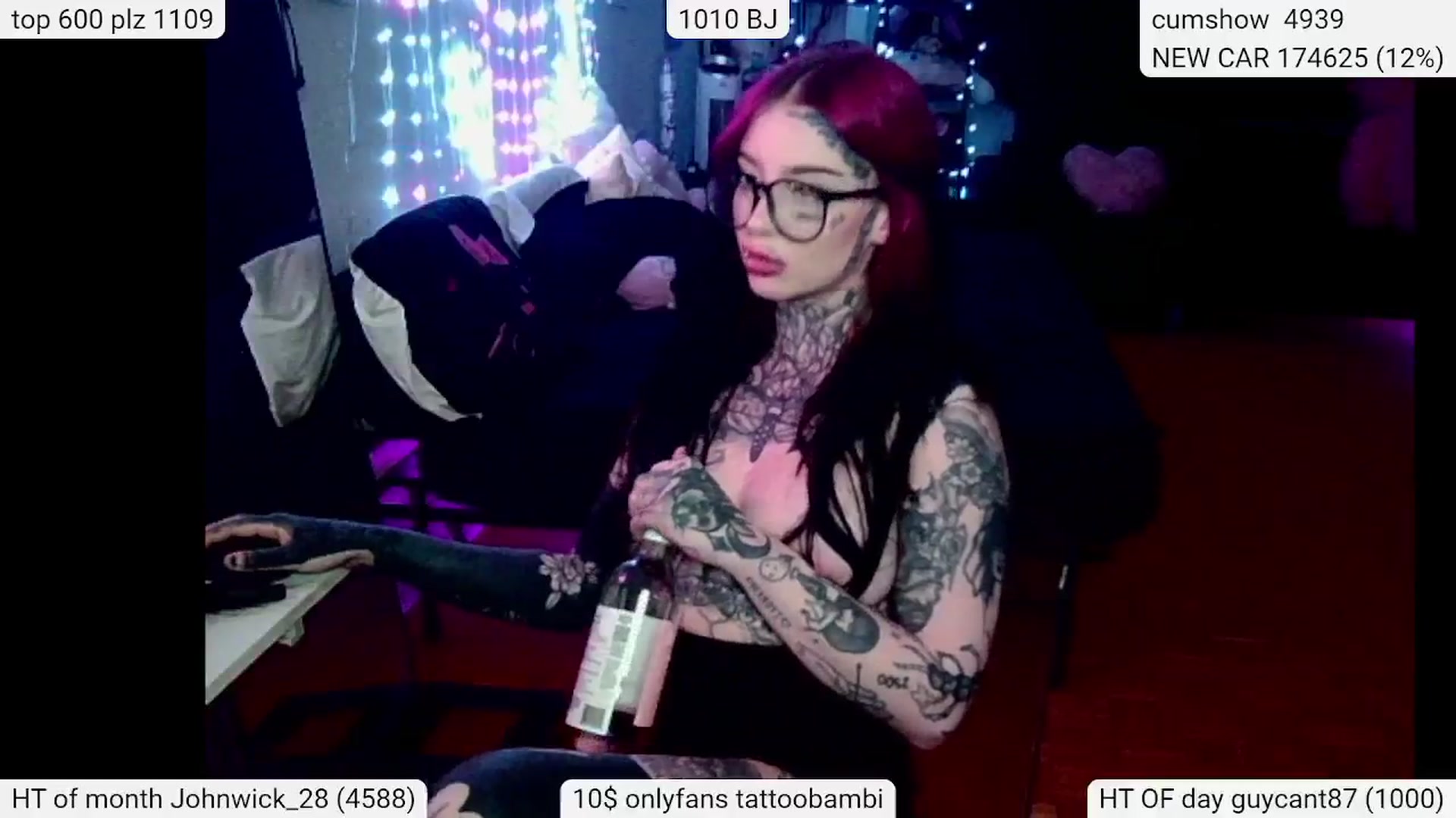 Gallery image thumbnail from Tattoobambi's myfreecams stream on, 04/26/2024, 03:25 image 15 of 20