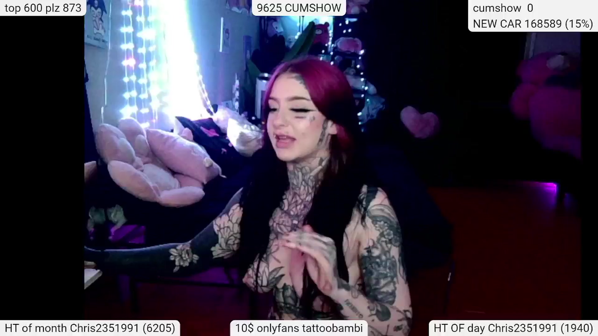Gallery image thumbnail from Tattoobambi's myfreecams stream on, 04/28/2024, 04:37 image 15 of 20
