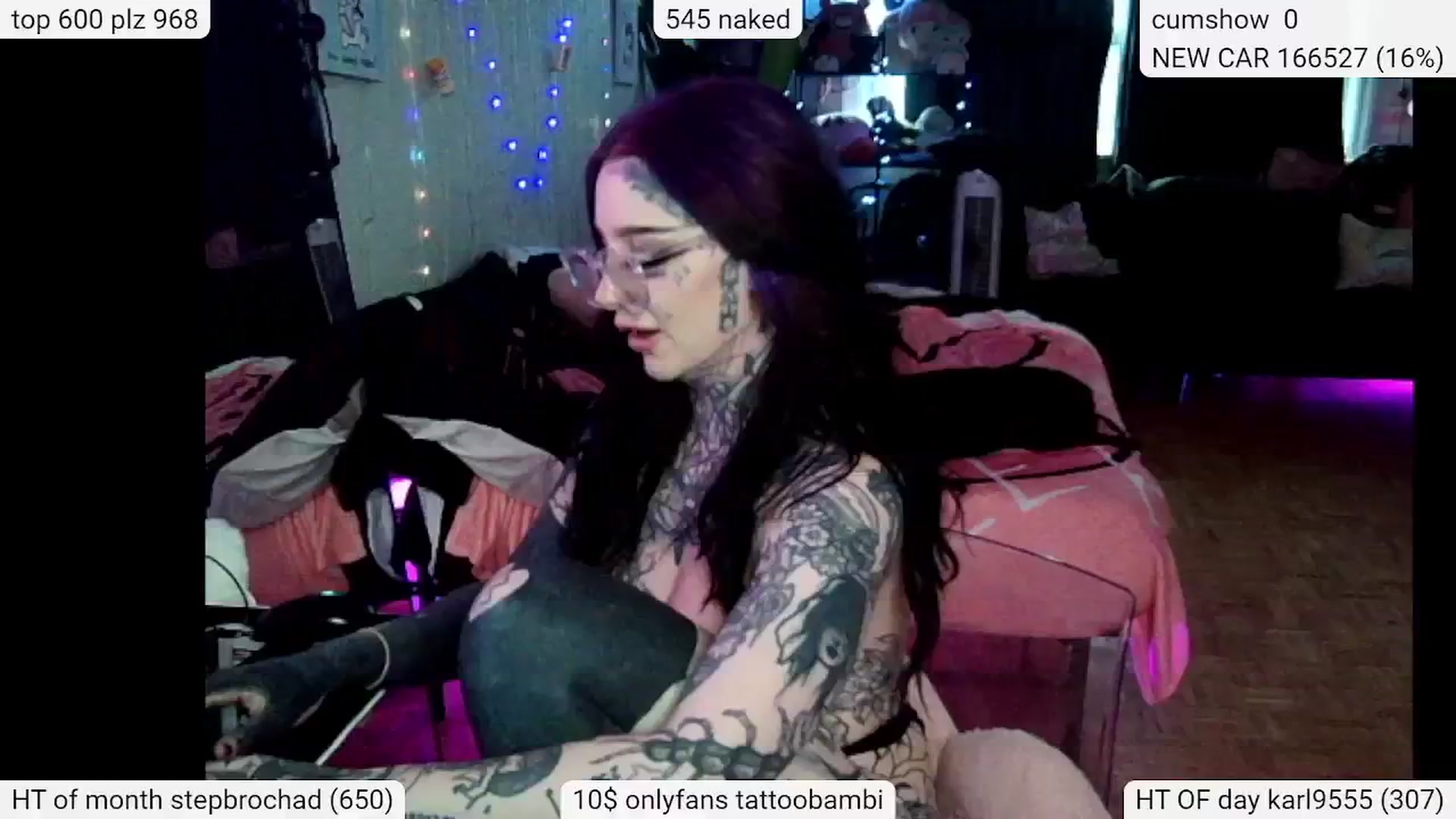 Gallery image thumbnail from Tattoobambi's myfreecams stream on, 05/03/2024, 22:20 image 13 of 20