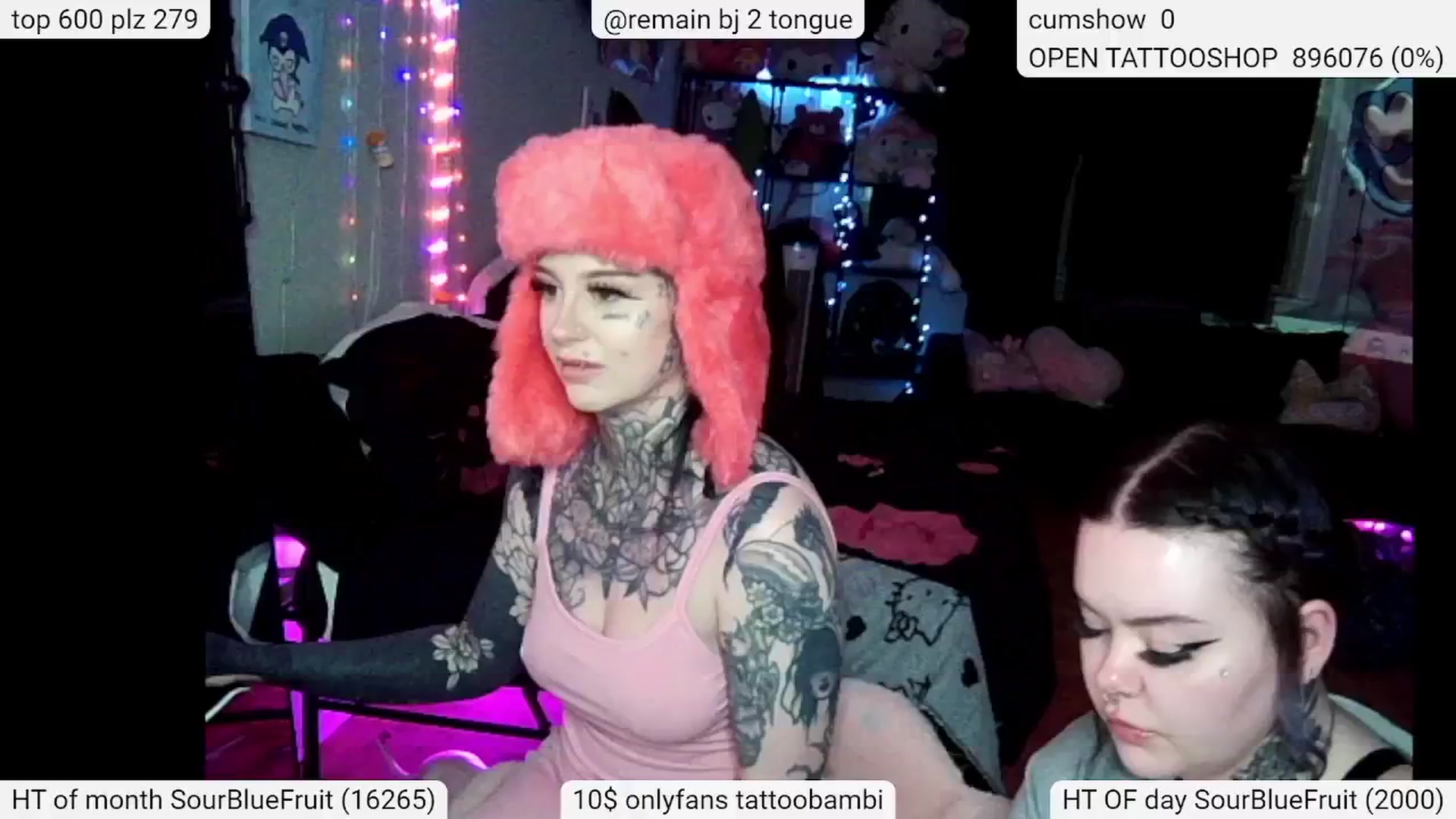 Gallery image thumbnail from Tattoobambi's myfreecams stream on, 05/06/2024, 03:16 image 13 of 20