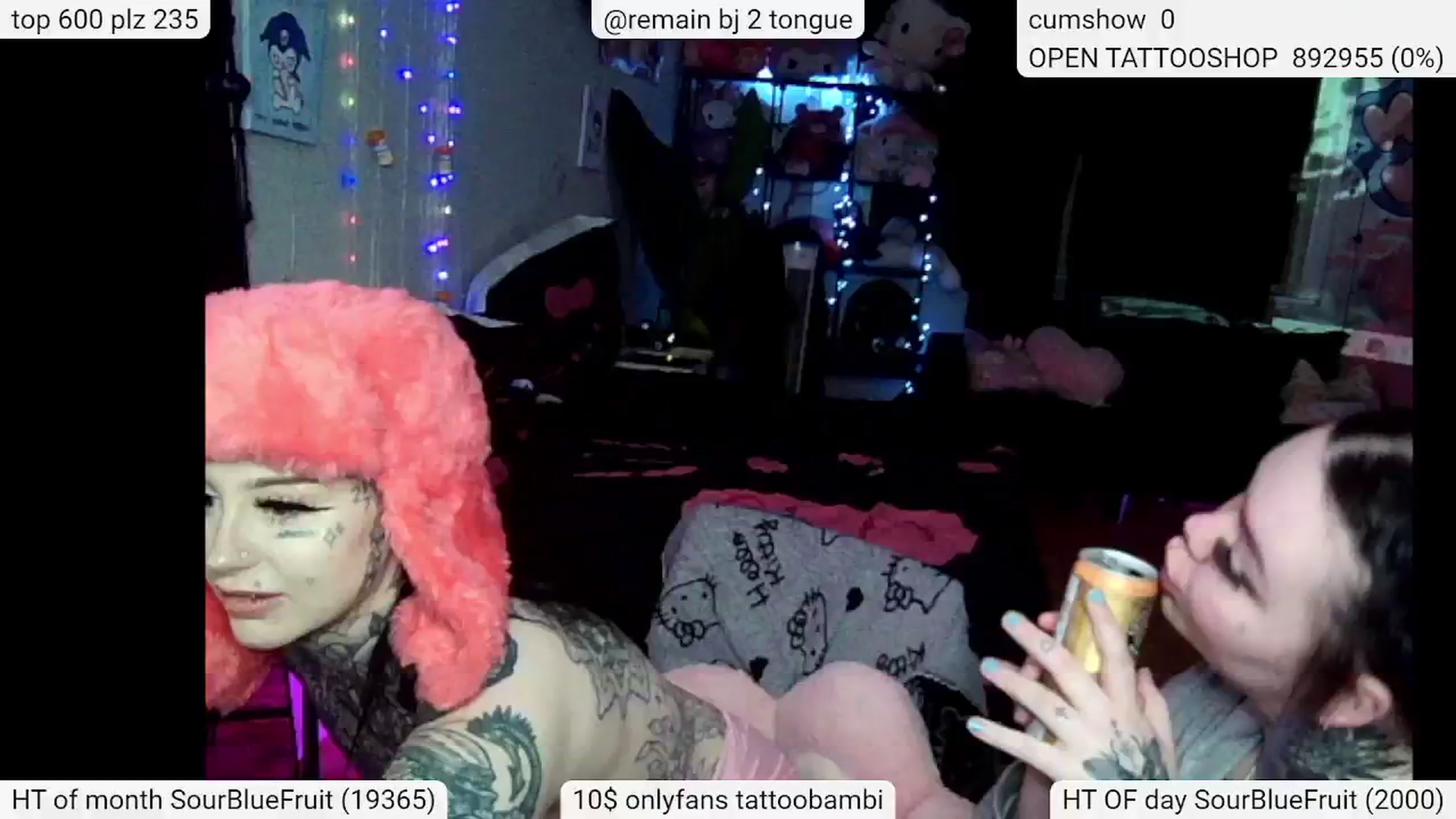Gallery image thumbnail from Tattoobambi's myfreecams stream on, 05/06/2024, 03:16 image 14 of 20
