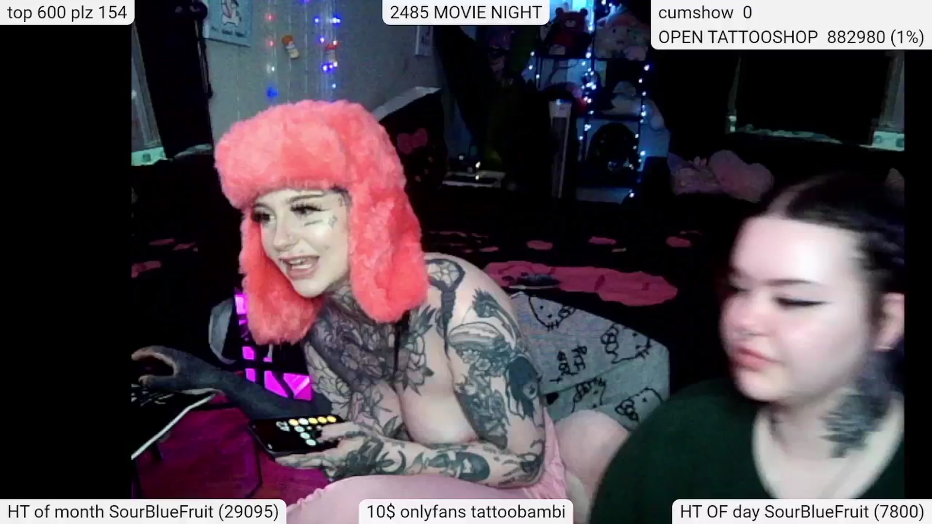 Gallery image thumbnail from Tattoobambi's myfreecams stream on, 05/06/2024, 03:16 image 19 of 20