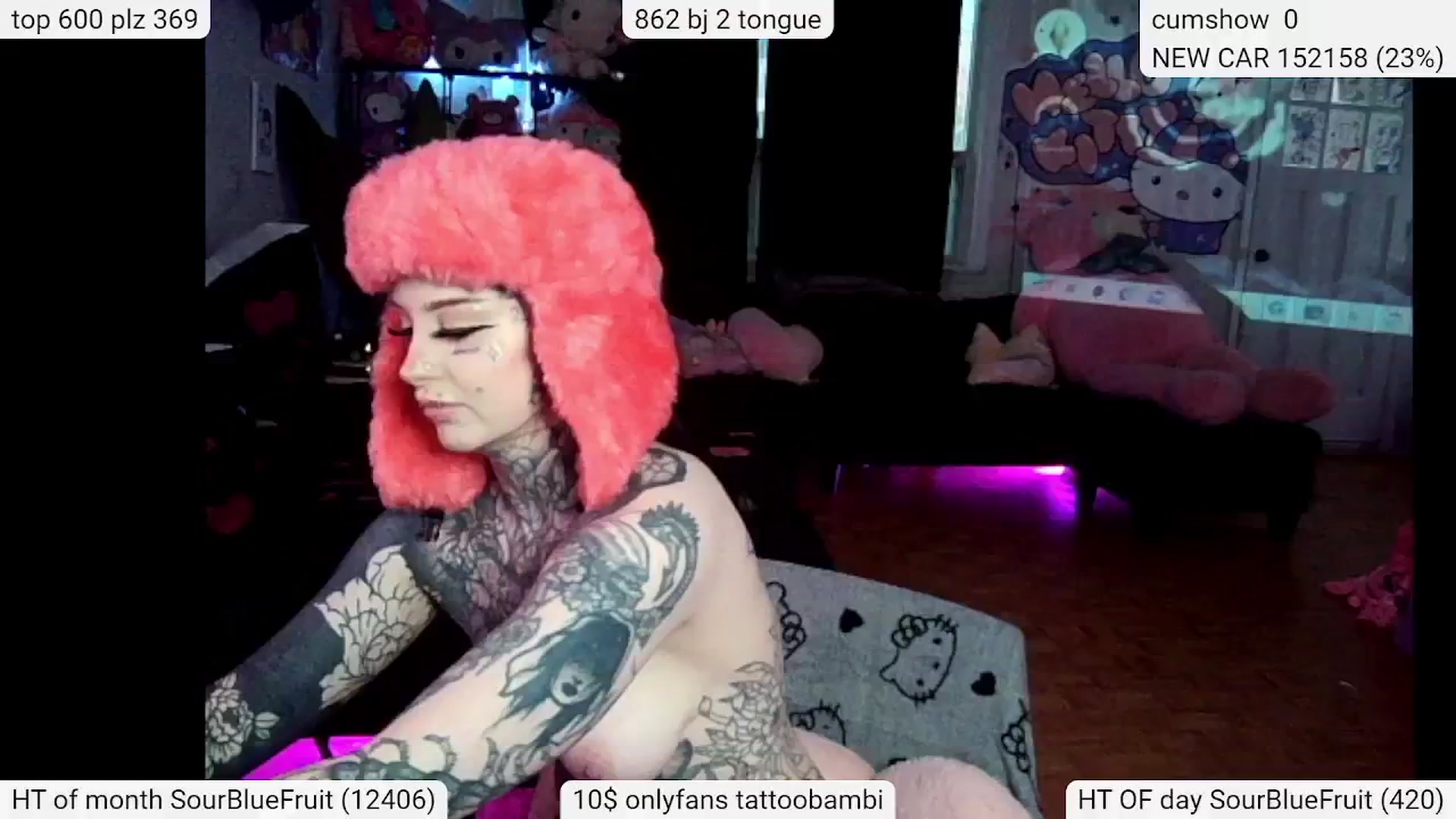 Gallery image thumbnail from Tattoobambi's myfreecams stream on, 05/06/2024, 03:16 image 7 of 20
