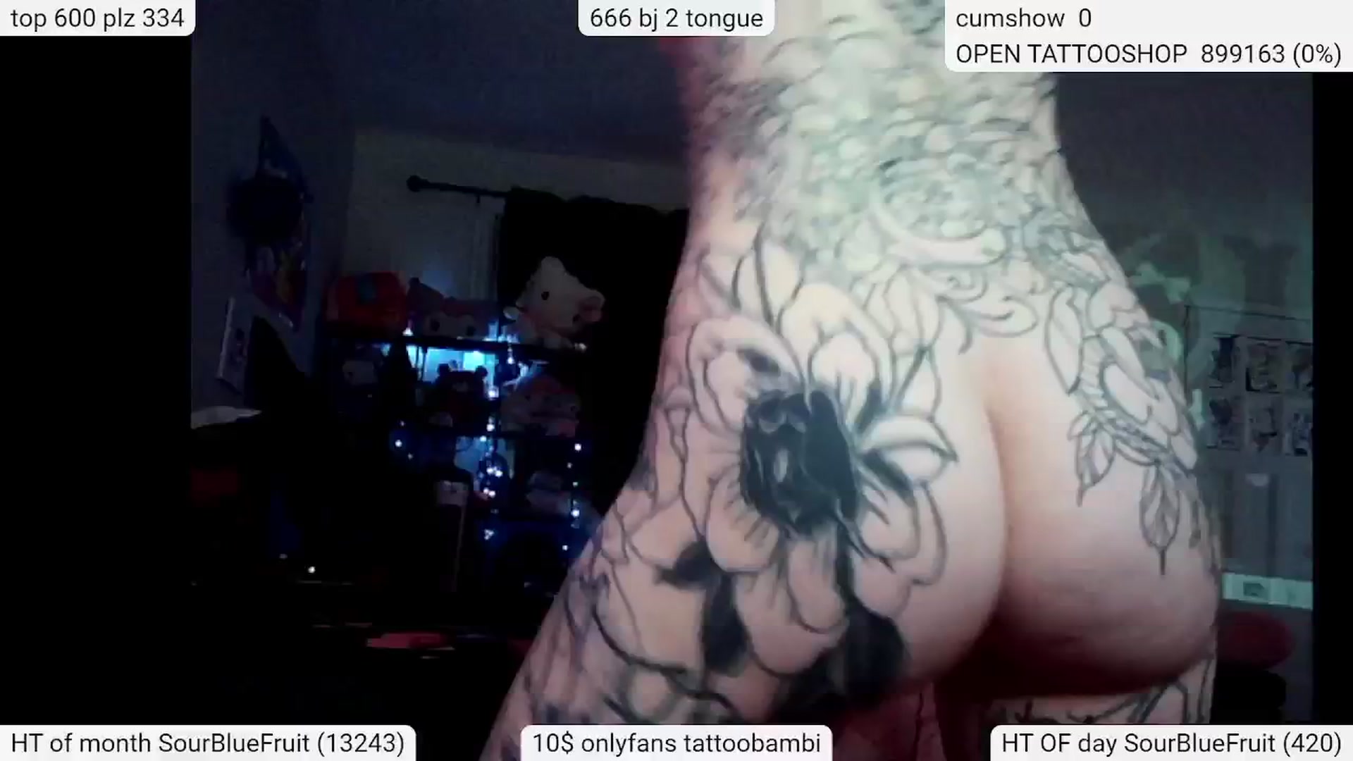 Gallery image thumbnail from Tattoobambi's myfreecams stream on, 05/06/2024, 03:16 image 11 of 20