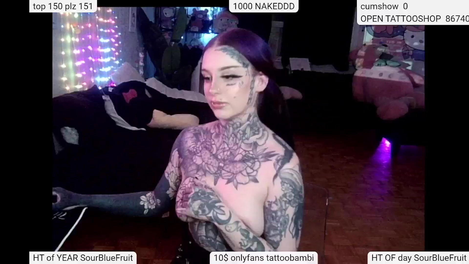 Gallery image thumbnail from Tattoobambi's myfreecams stream on, 05/09/2024, 02:04 image 7 of 20
