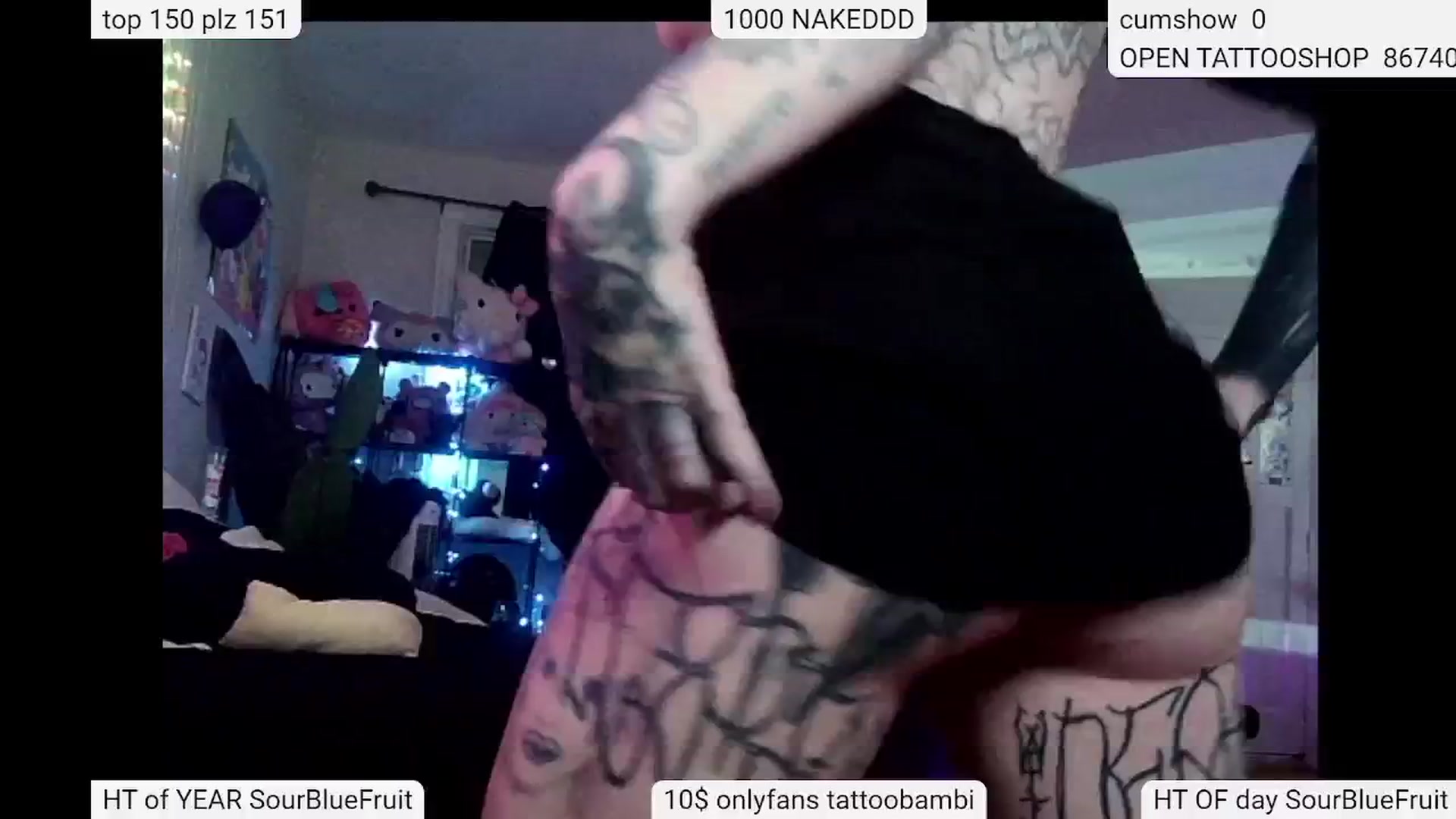 Gallery image thumbnail from Tattoobambi's myfreecams stream on, 05/09/2024, 02:04 image 8 of 20