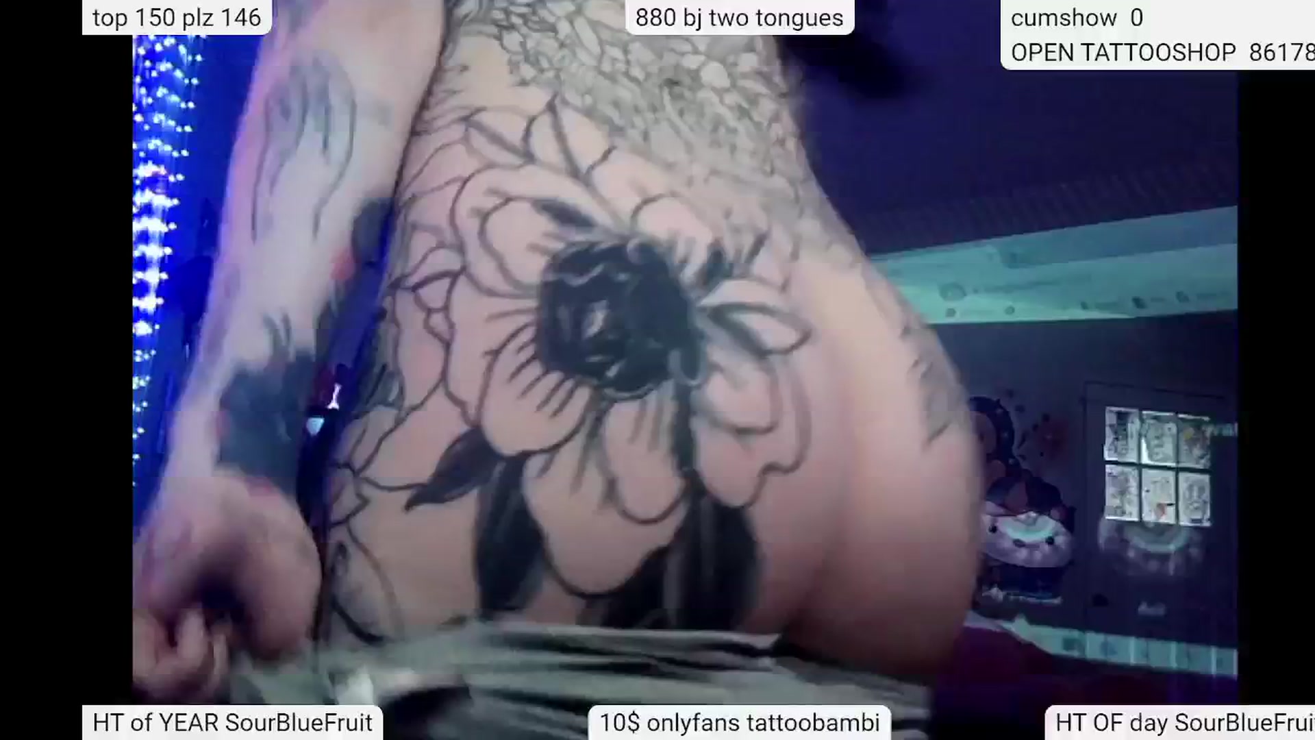 Gallery image thumbnail from Tattoobambi's myfreecams stream on, 05/11/2024, 24:44 image 18 of 20